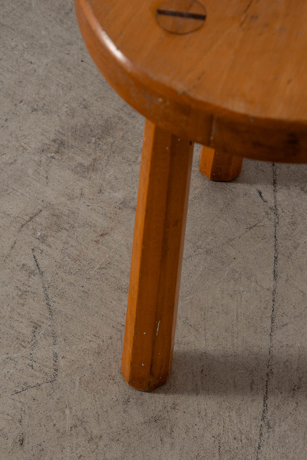 Vintage Stool in Pine