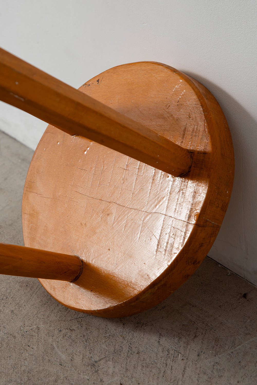 Vintage Stool in Pine