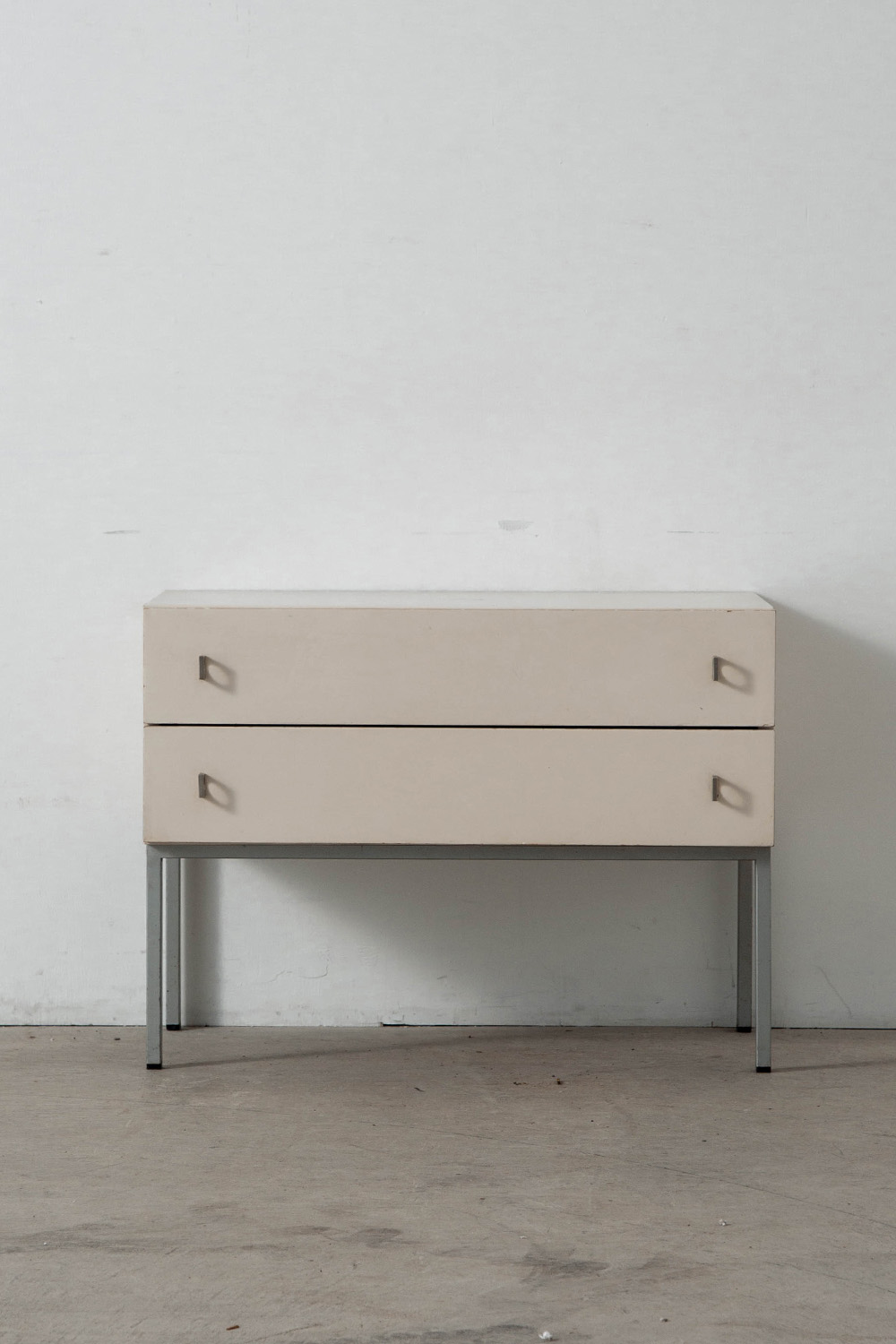 Side Chest for Brasilia Werk in Wood and Metal