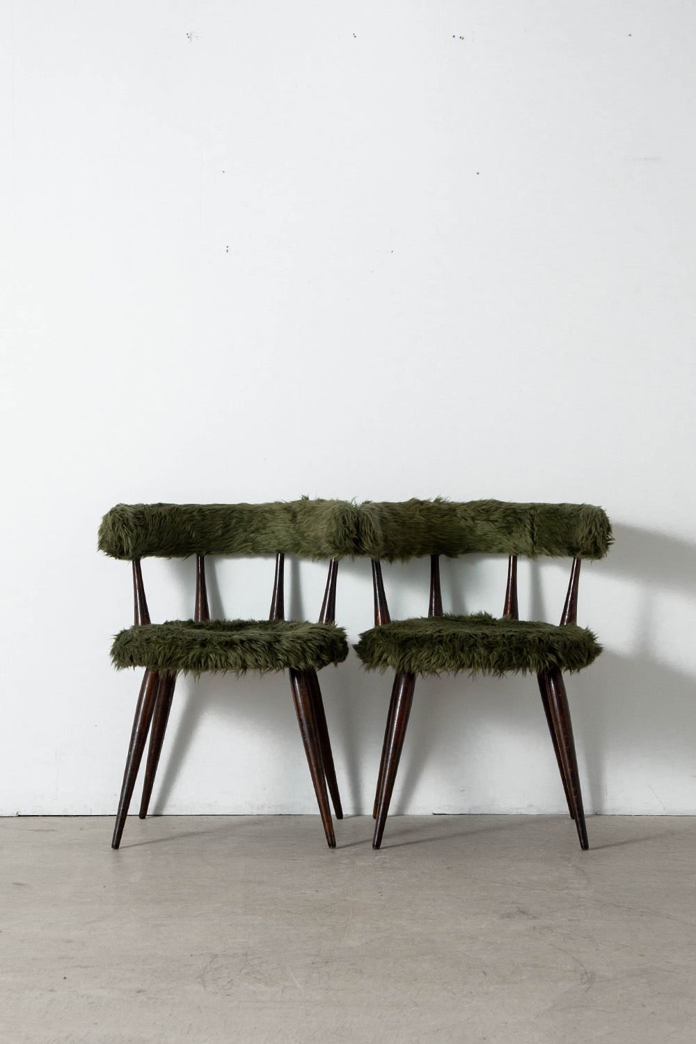 Dining Chiar in Wood and Fabric