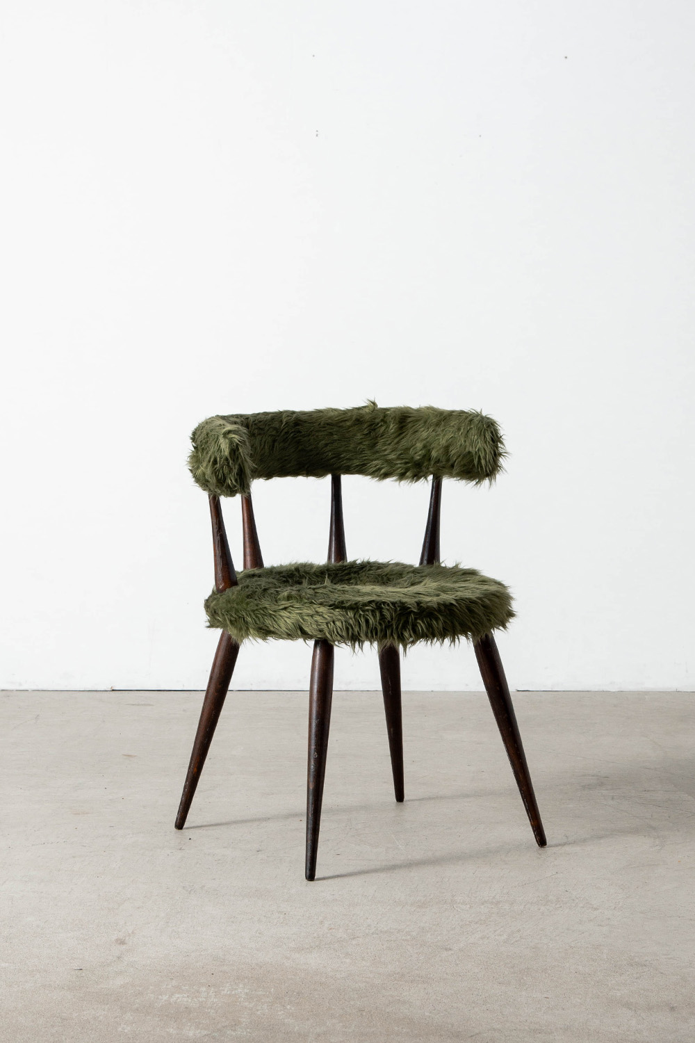 Dining Chiar in Wood and Fabric