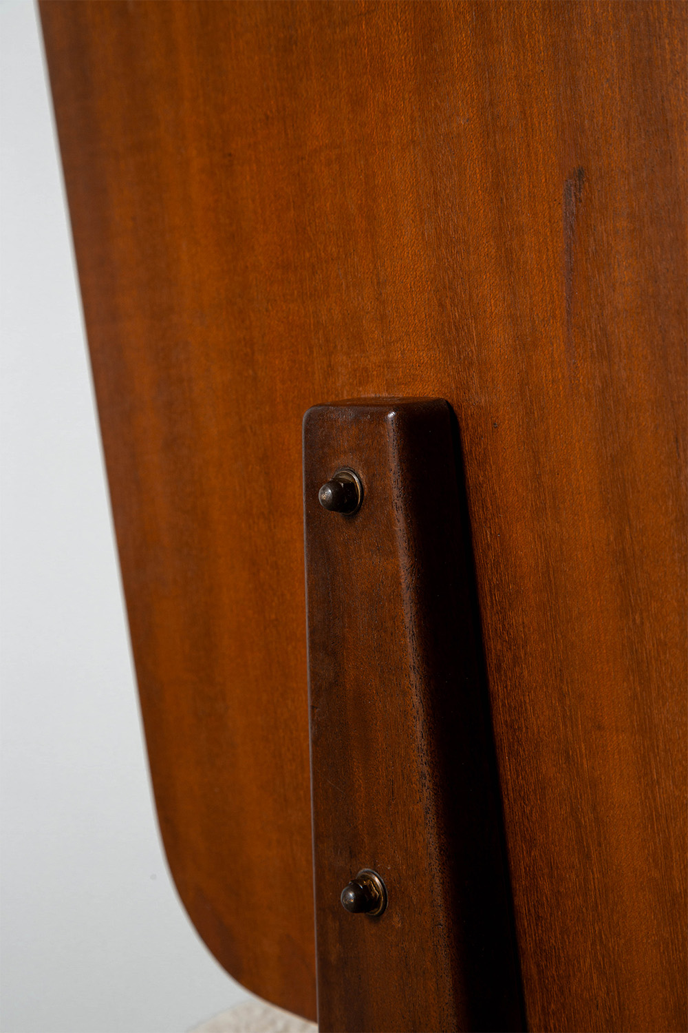 Dining Chair by André Sornay for Sornay Meubles in Wood and Fabric