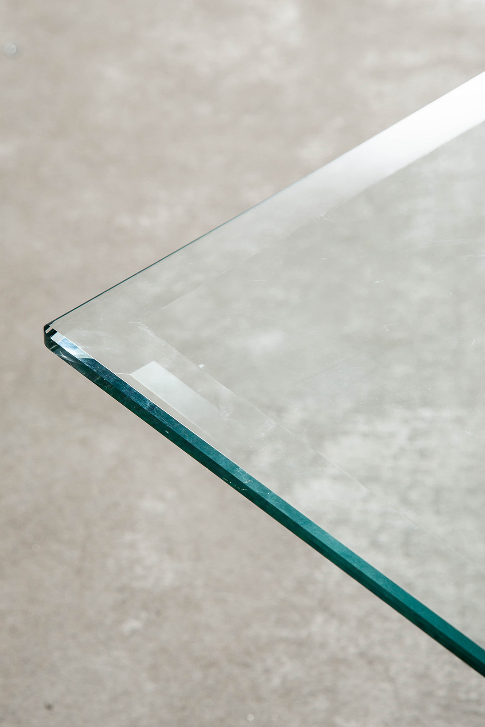 Coffee Table in Glass and Marble