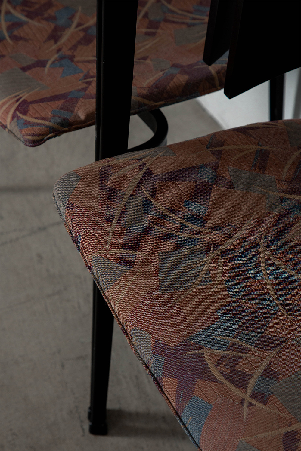 Dining Chair for Castelijn in Wood , Fabric and Steel