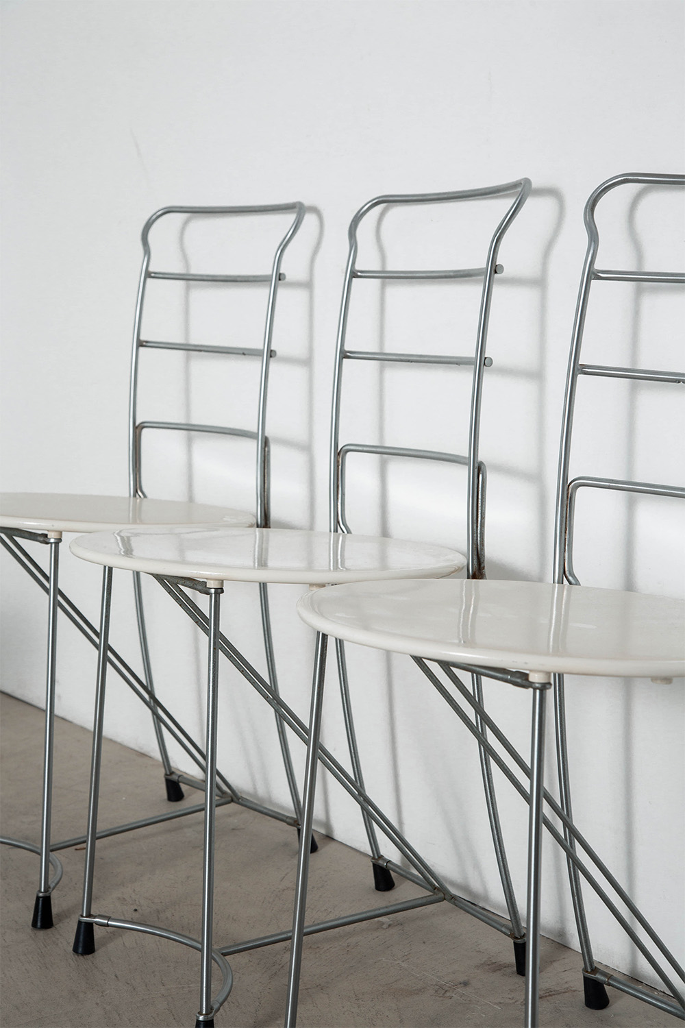 ‘Eridiana’ Chair by Antonio Citterio for Xilitalia in Wood and Chrome