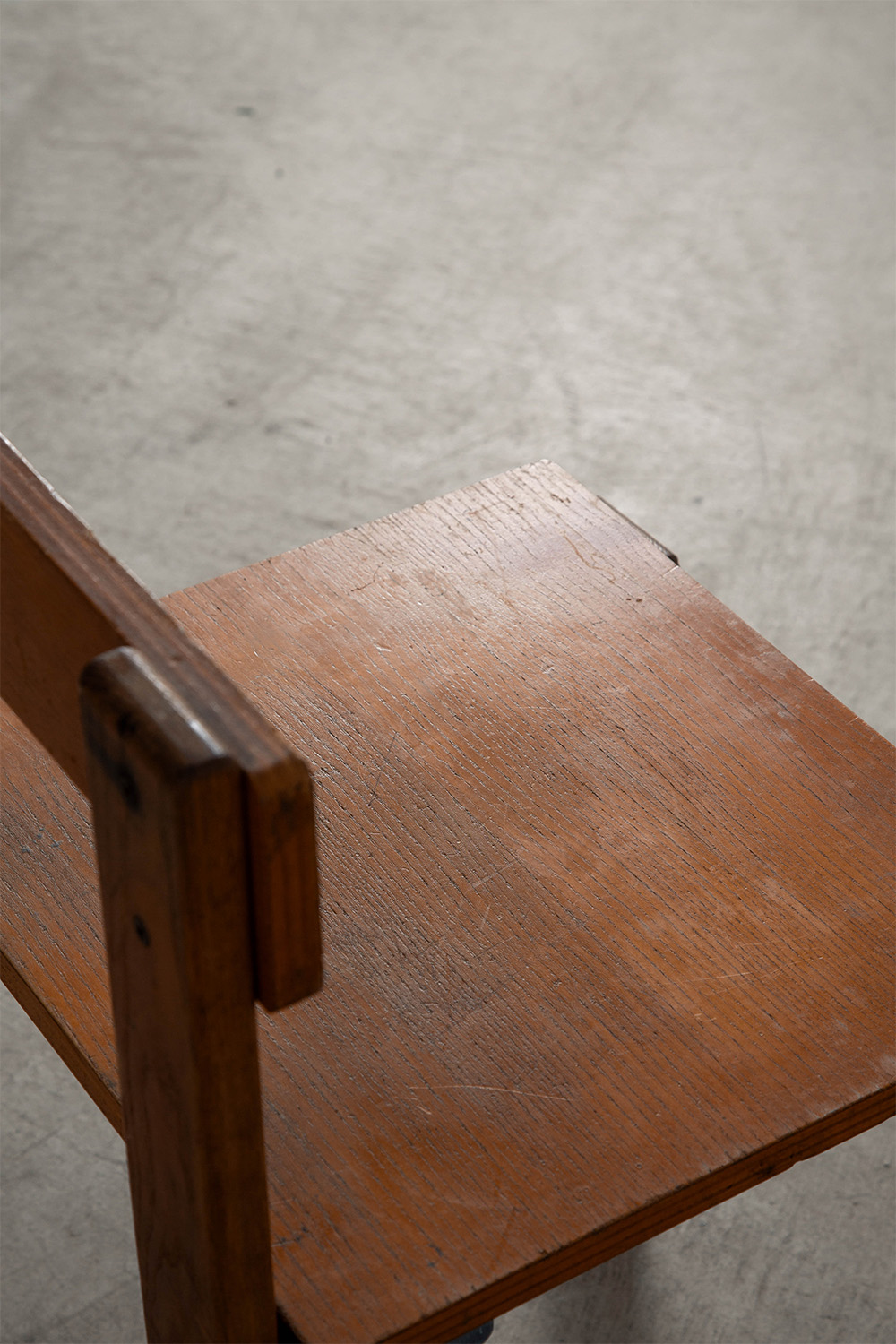 Dining Chair by George Candilis and Anja Blomstedt for Les Carrats in Aluminium and Birch , Ash