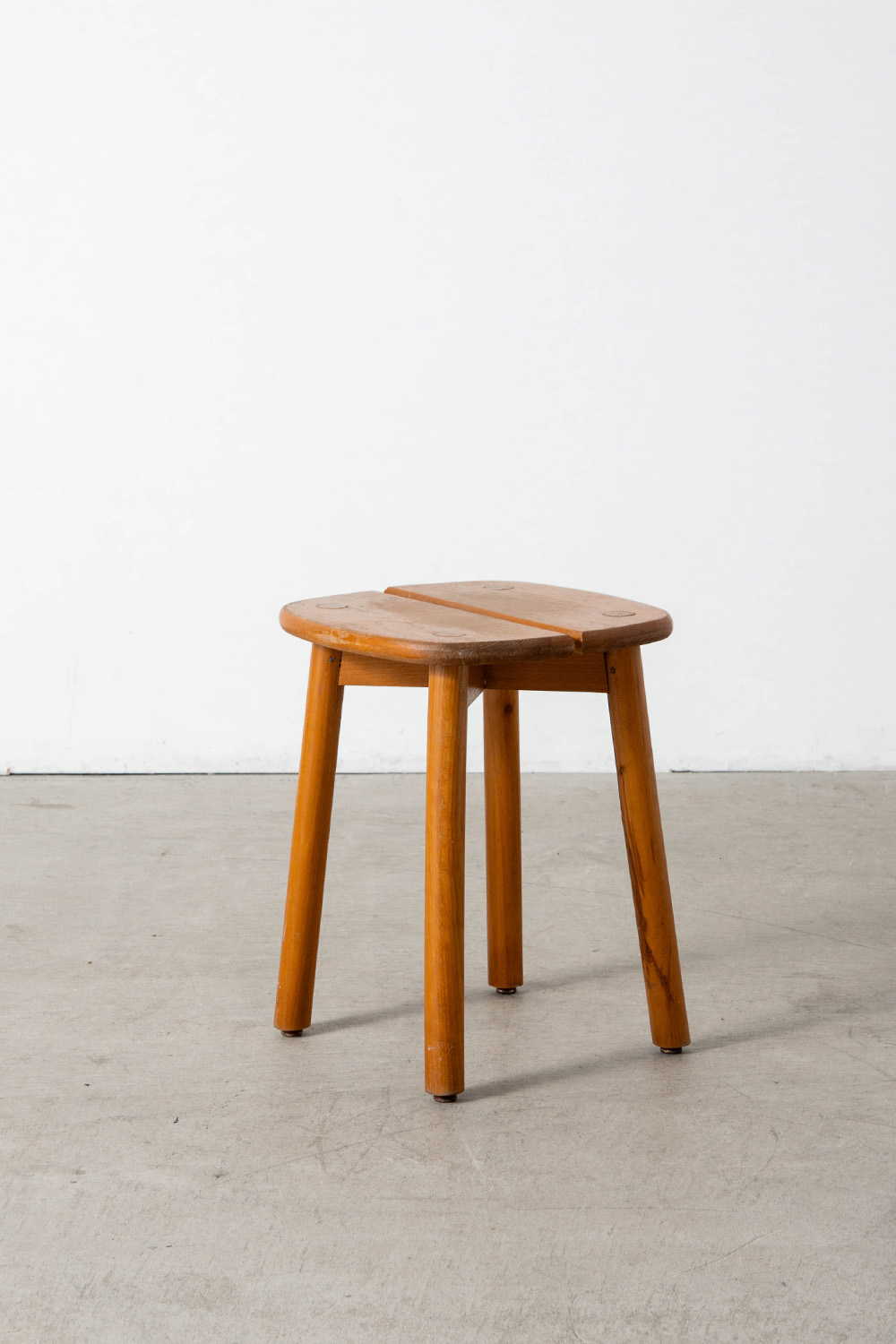 ‘Grain de Cafe’ Stool by Pierre Gautier-Delaye in Beech