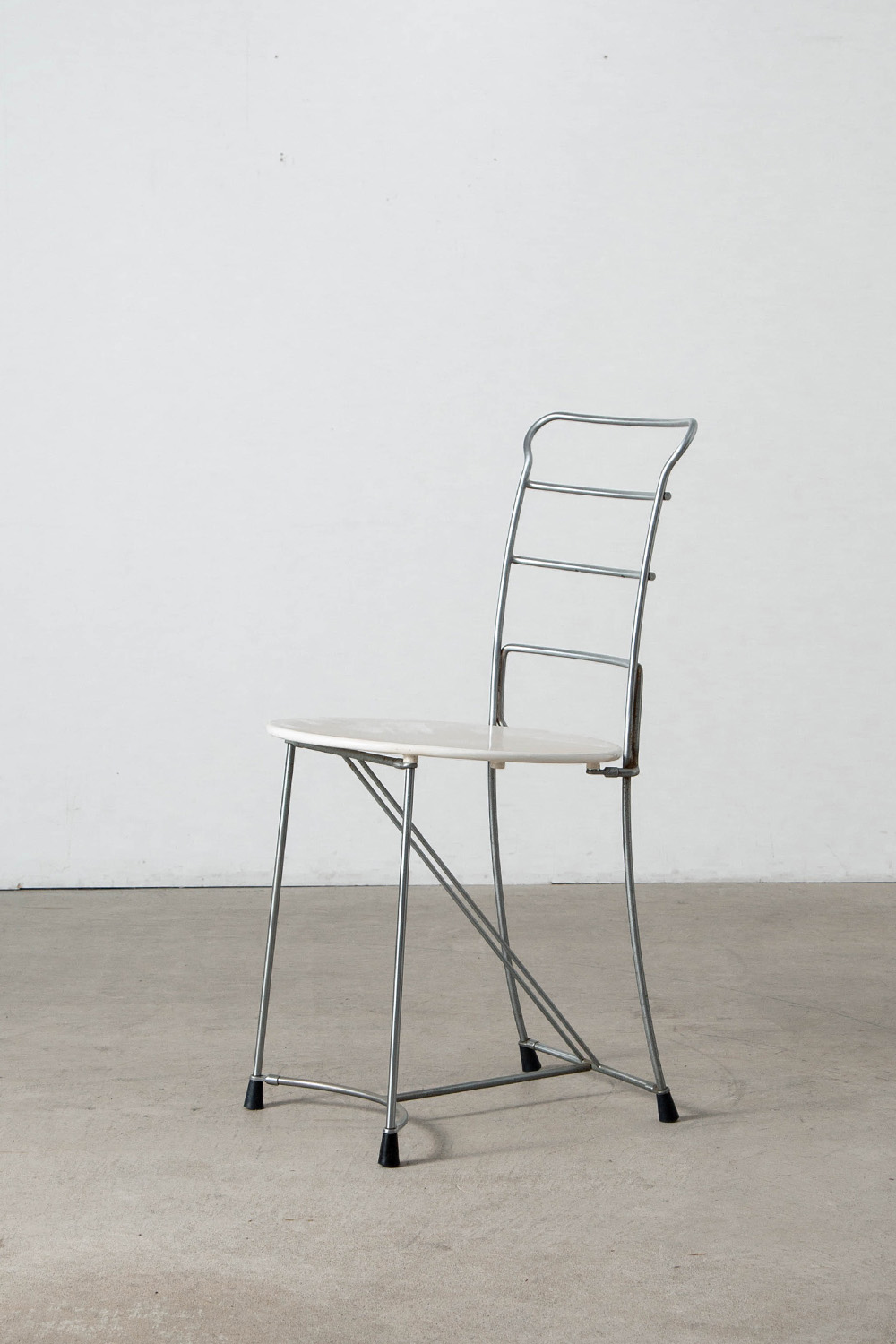 ‘Eridiana’ Chair by Antonio Citterio for Xilitalia in Wood and Chrome