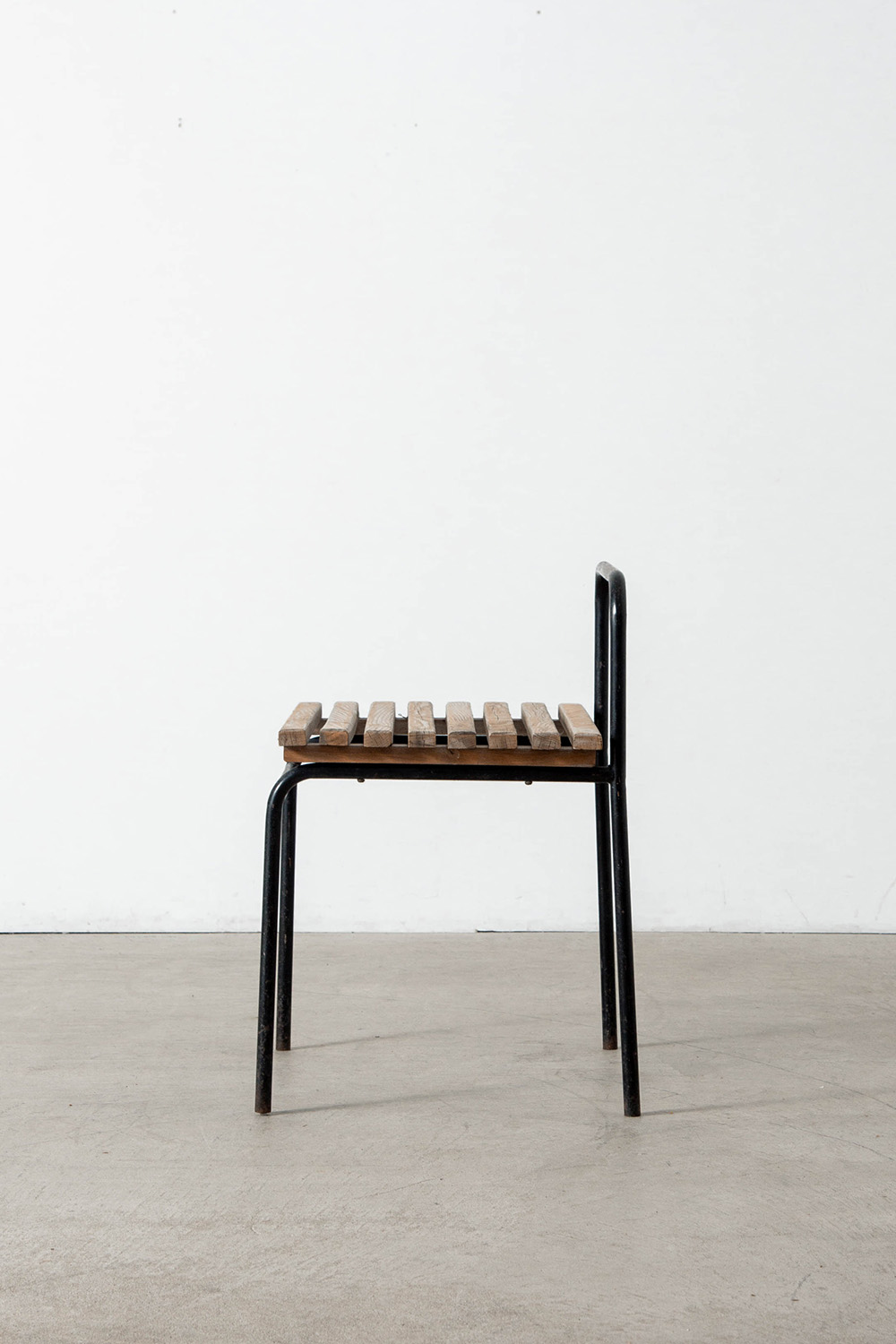 Luggage Rack in Wood and Steel