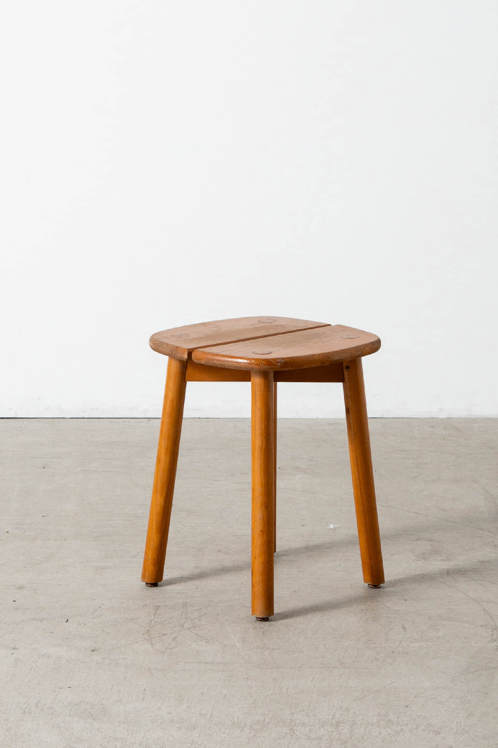‘Grain de Cafe’ Stool by Pierre Gautier-Delaye in Beech