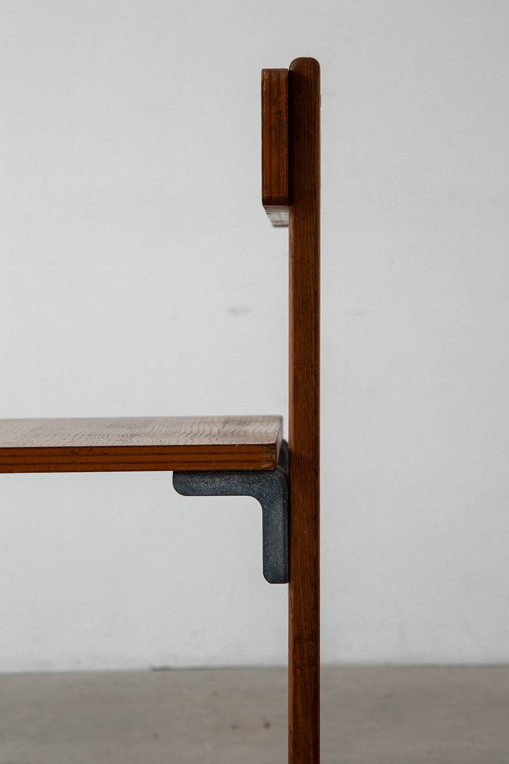 Dining Chair by George Candilis and Anja Blomstedt for Les Carrats in Aluminium and Birch , Ash