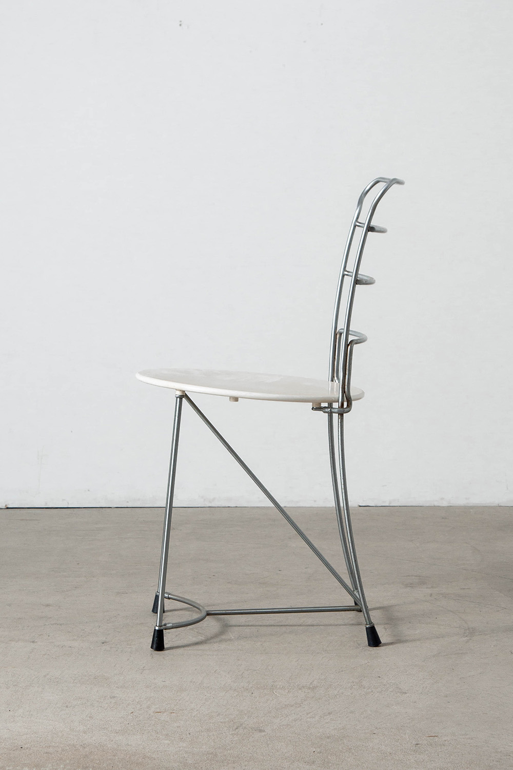 ‘Eridiana’ Chair by Antonio Citterio for Xilitalia in Wood and Chrome