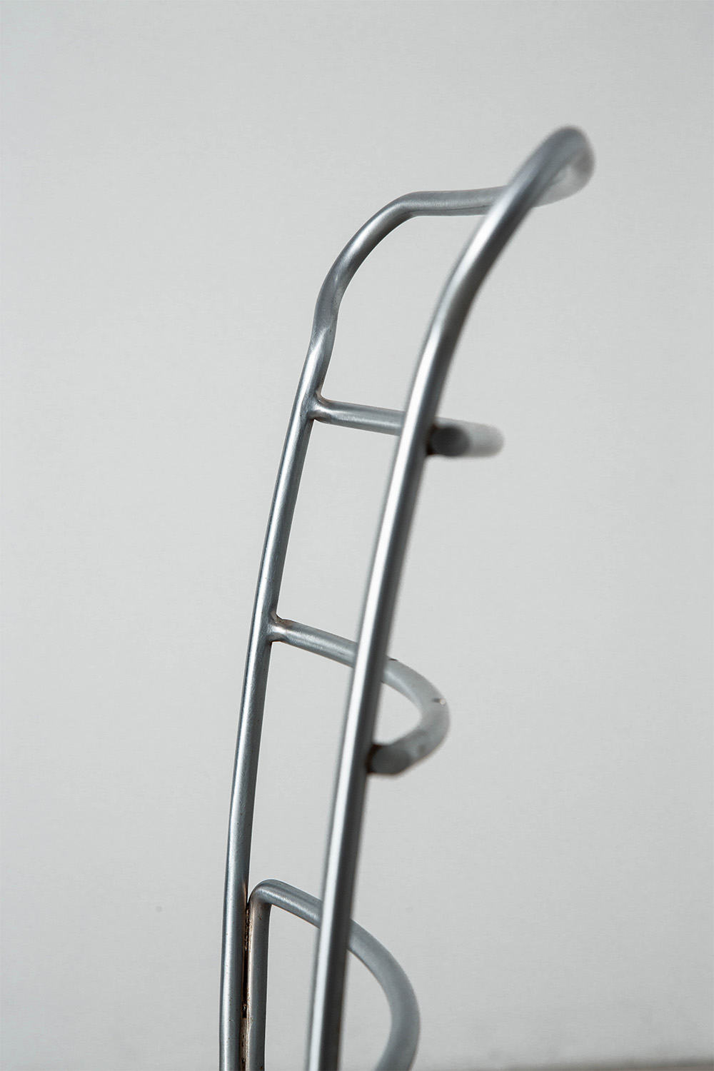 ‘Eridiana’ Chair by Antonio Citterio for Xilitalia in Wood and Chrome