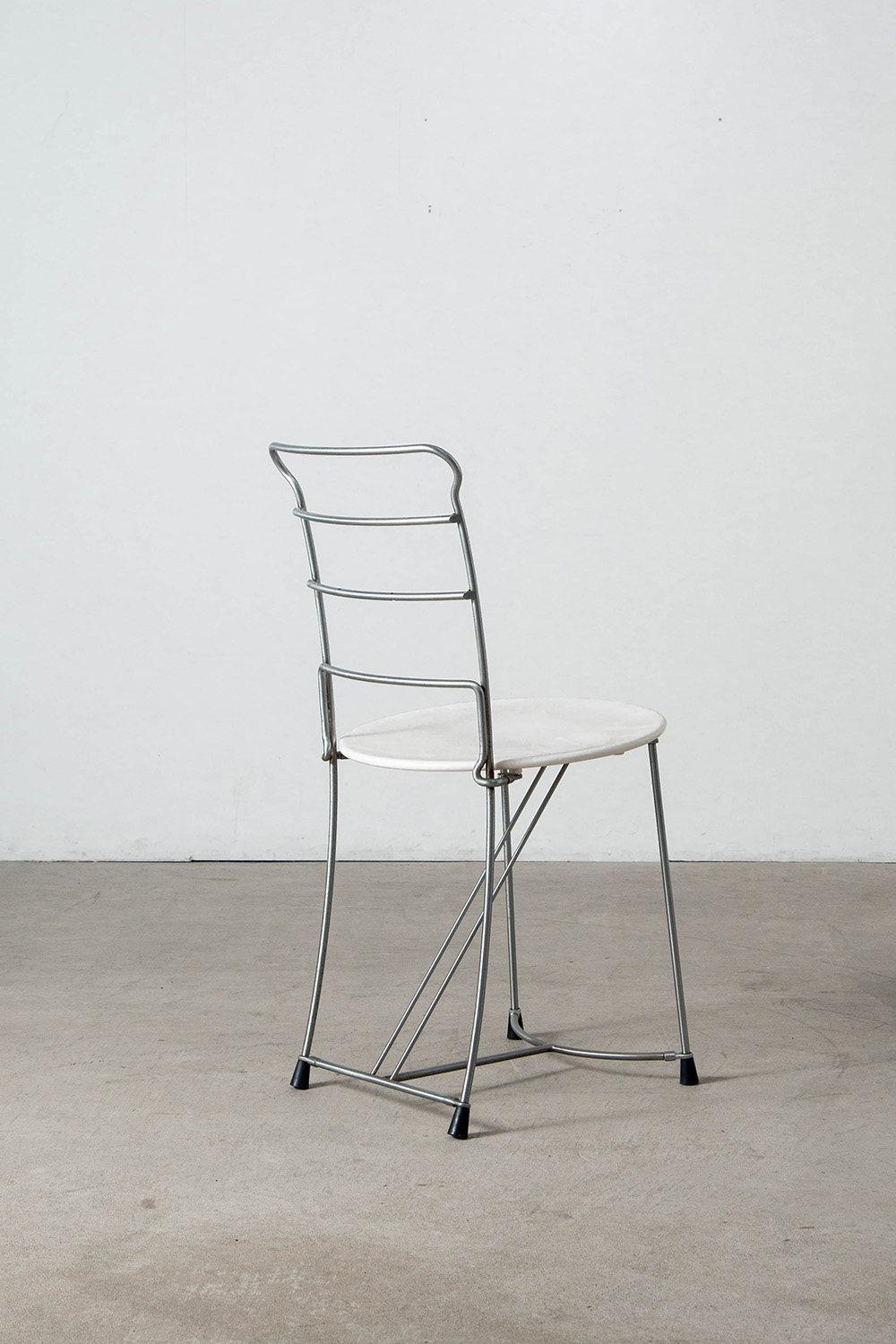 ‘Eridiana’ Chair by Antonio Citterio for Xilitalia in Wood and Chrome