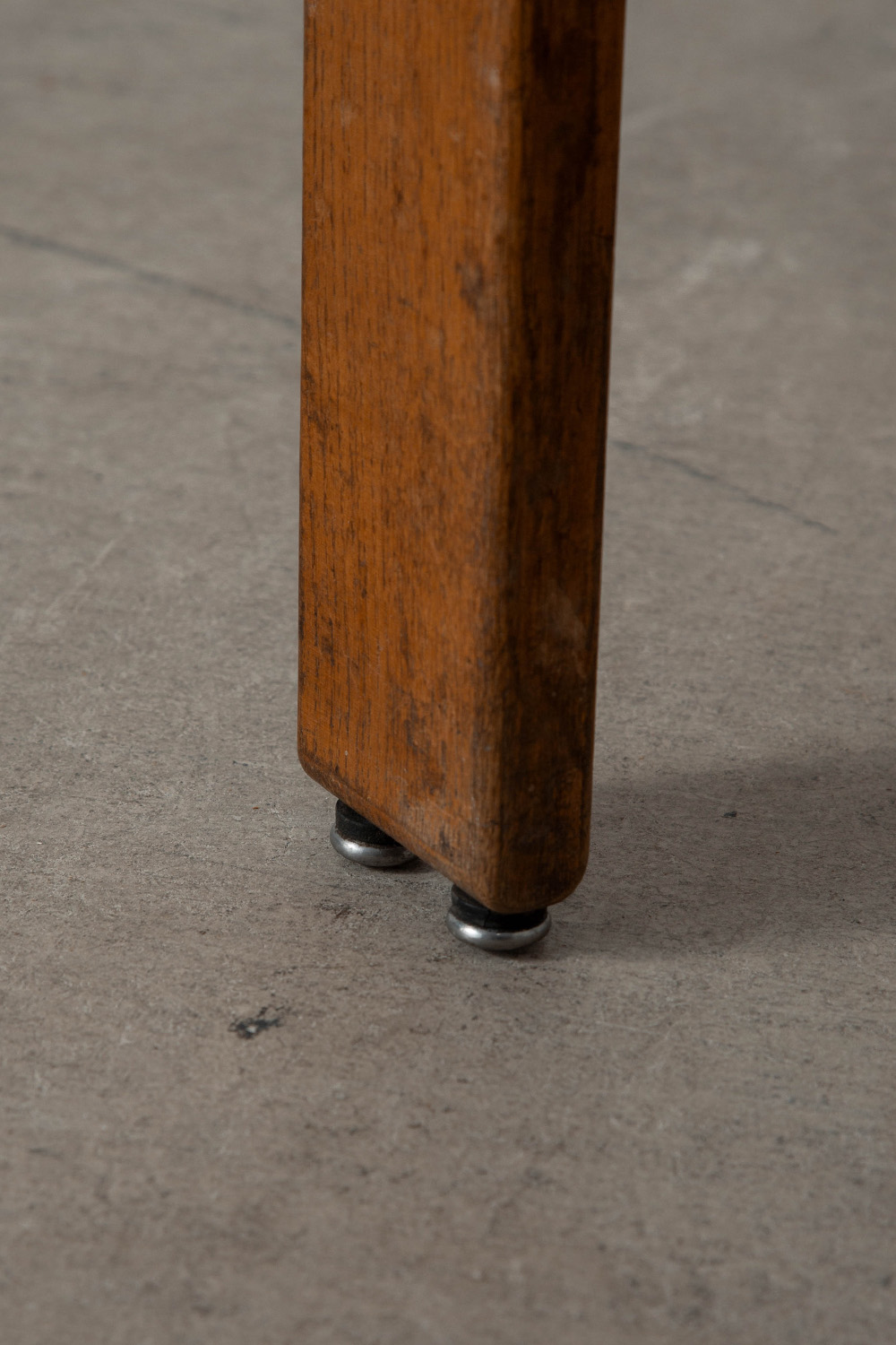 Dining Chair by George Candilis and Anja Blomstedt for Les Carrats in Aluminium and Birch , Ash