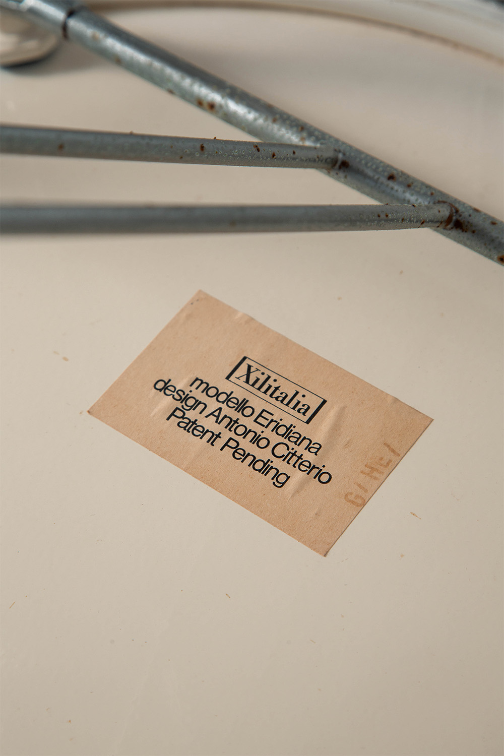 ‘Eridiana’ Chair by Antonio Citterio for Xilitalia in Wood and Chrome