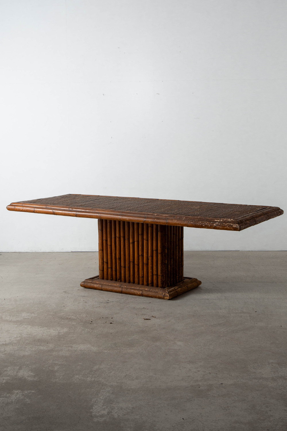 Dining Table in Bamboo and Wood