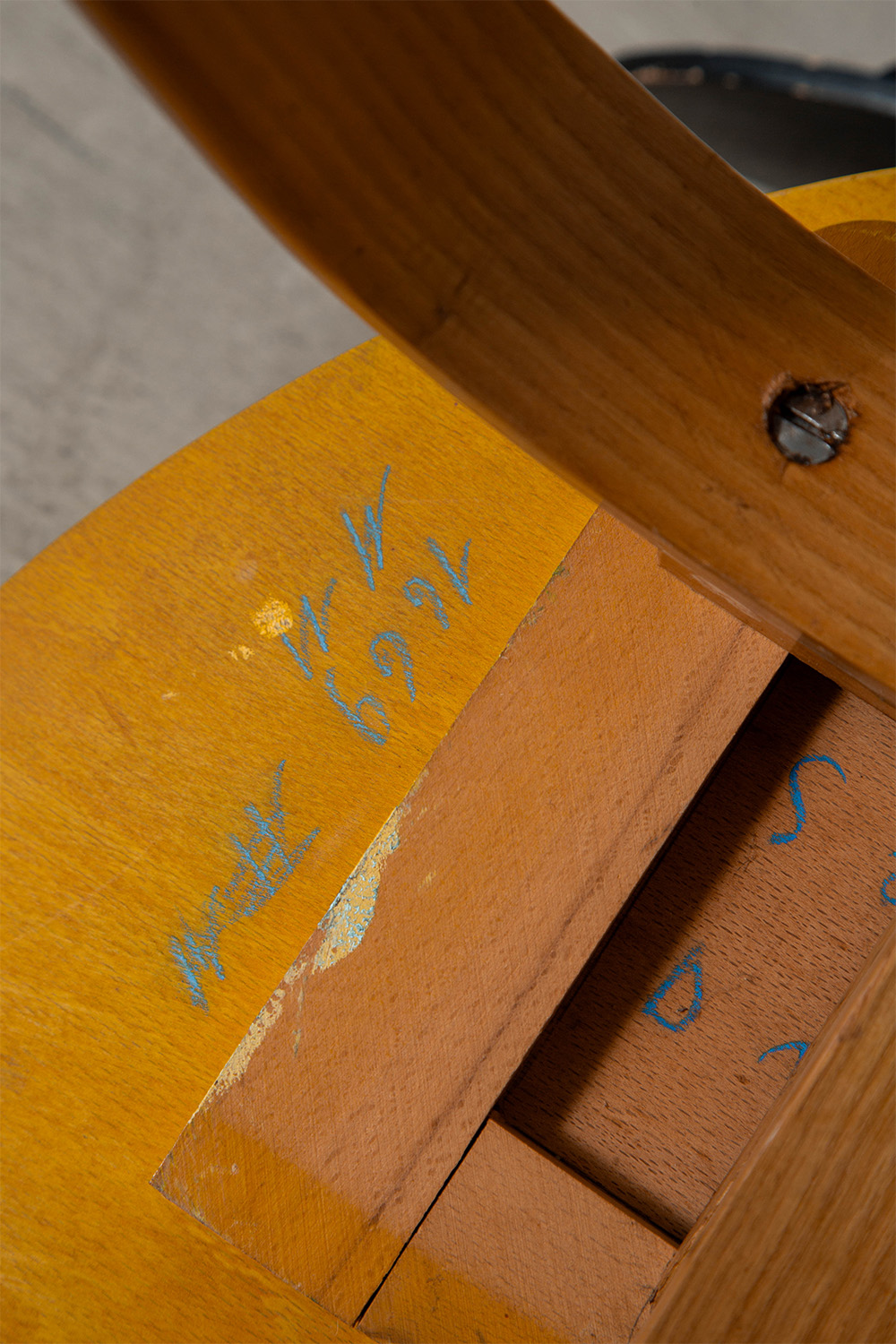 ‘No.3’ Chair by Wilhelm Von Bode for Steiner in Wood