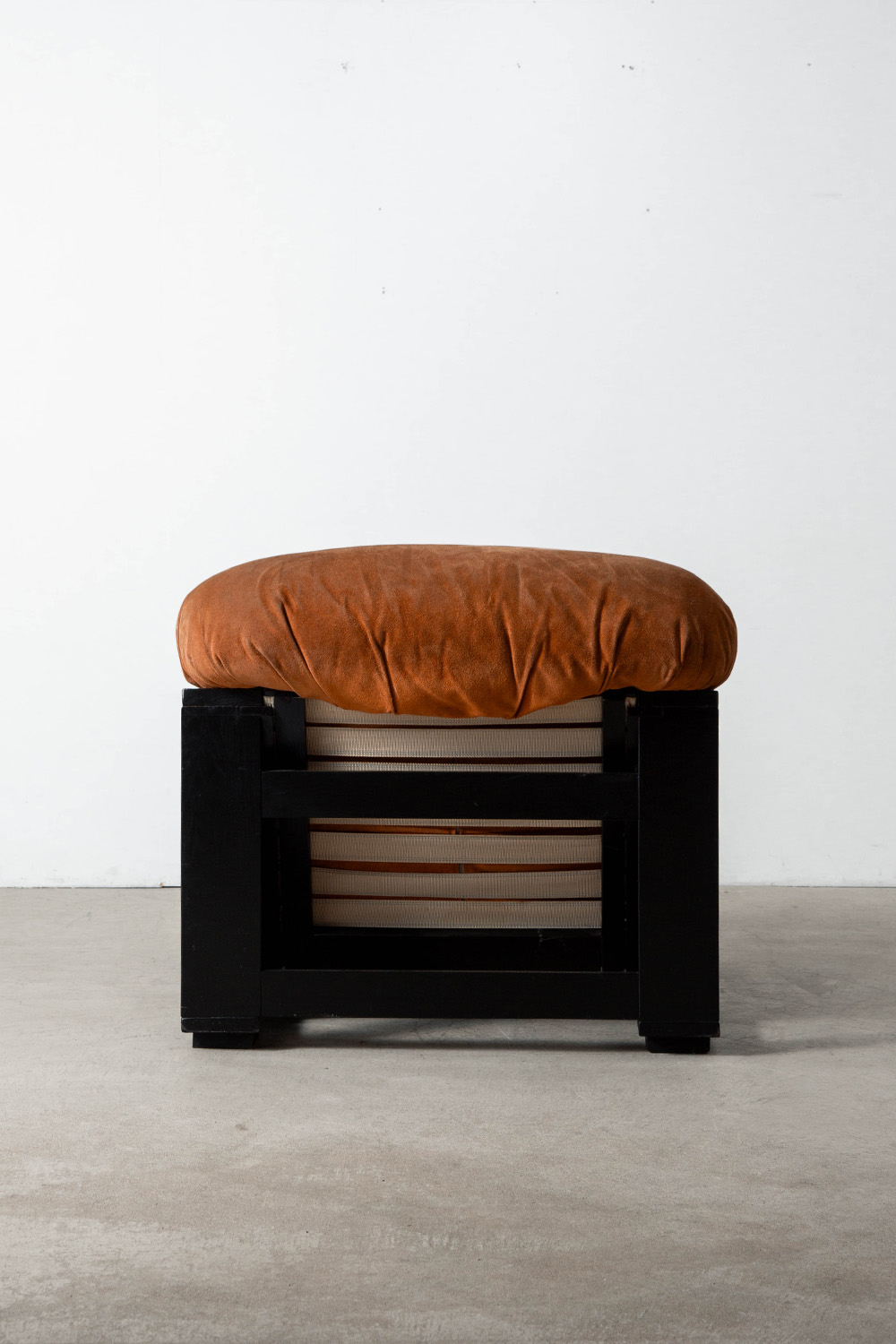 Lounge Chair by Renato Toso and Roberto Pamio for Stilwood in Suede and Wood