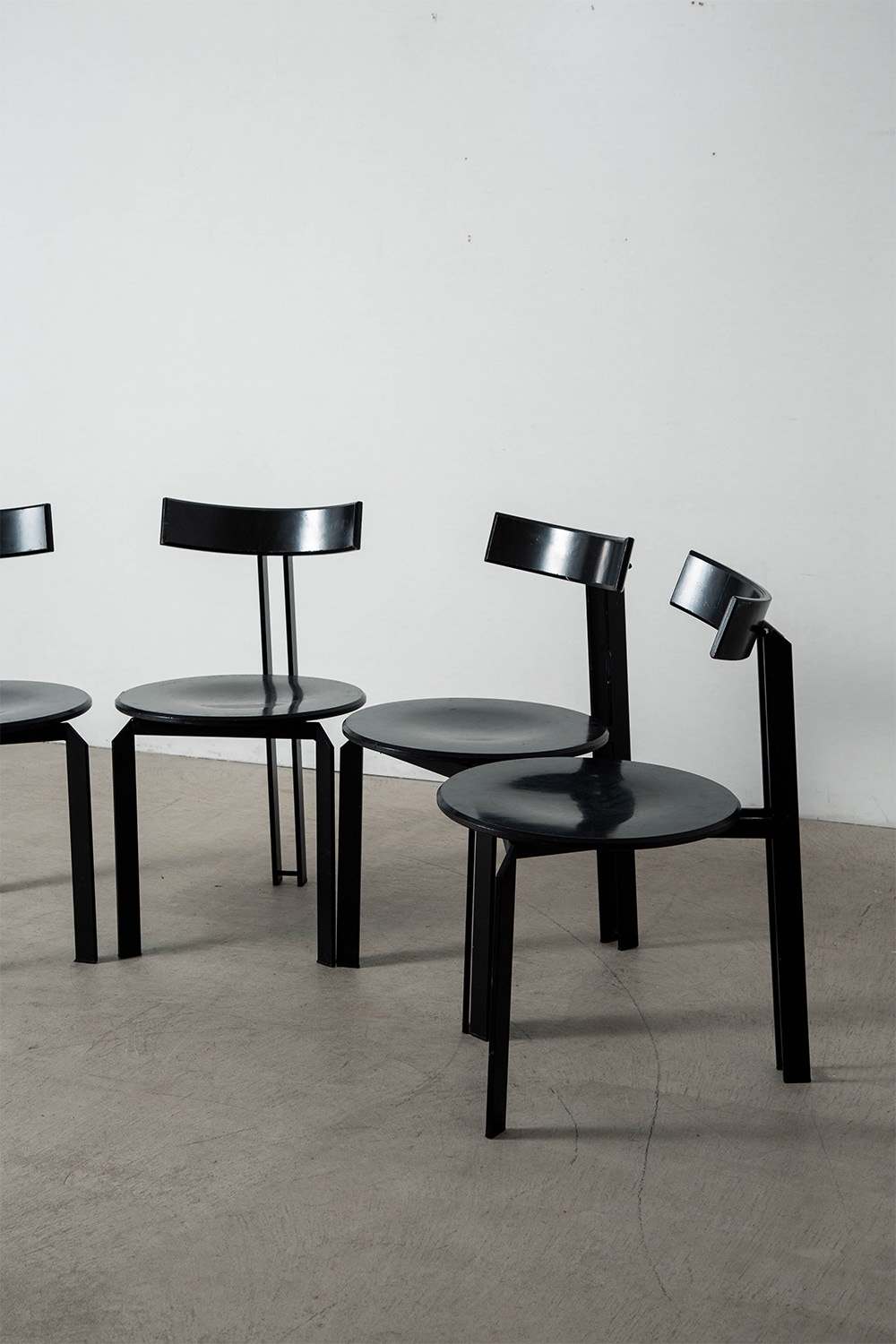 ‘Zeta’ Chair by Martin Haksteen for Harvink in Steel and Wood