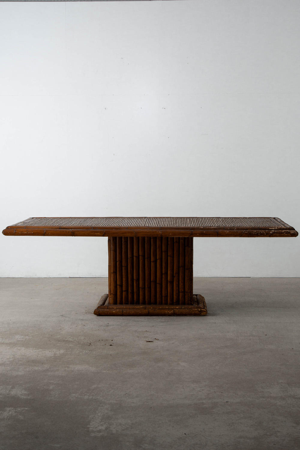 Dining Table in Bamboo and Wood