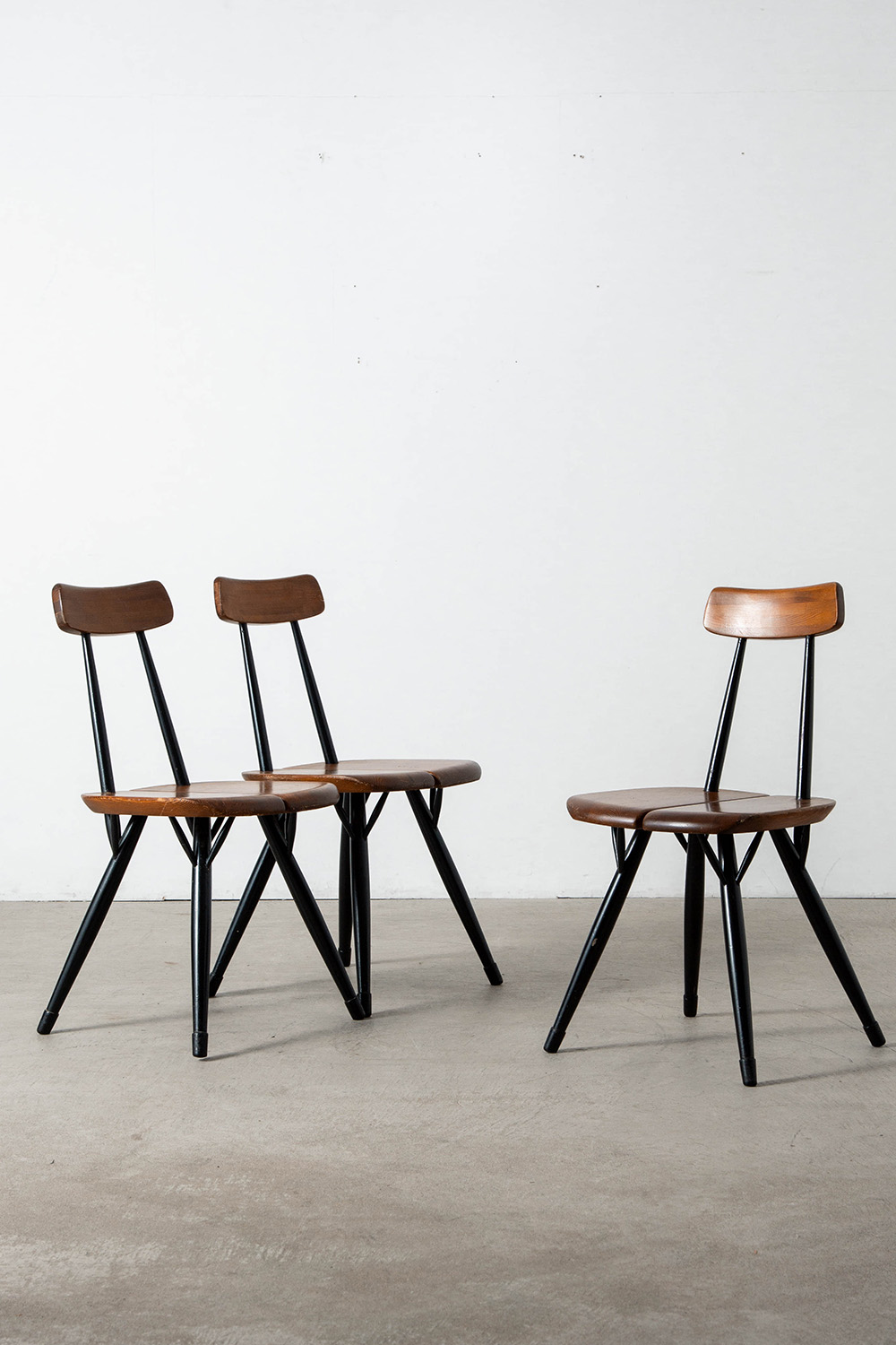 ‘Pirkka’ Chair by Ilmari Tapiovaara for Laukaan Puu in Wood