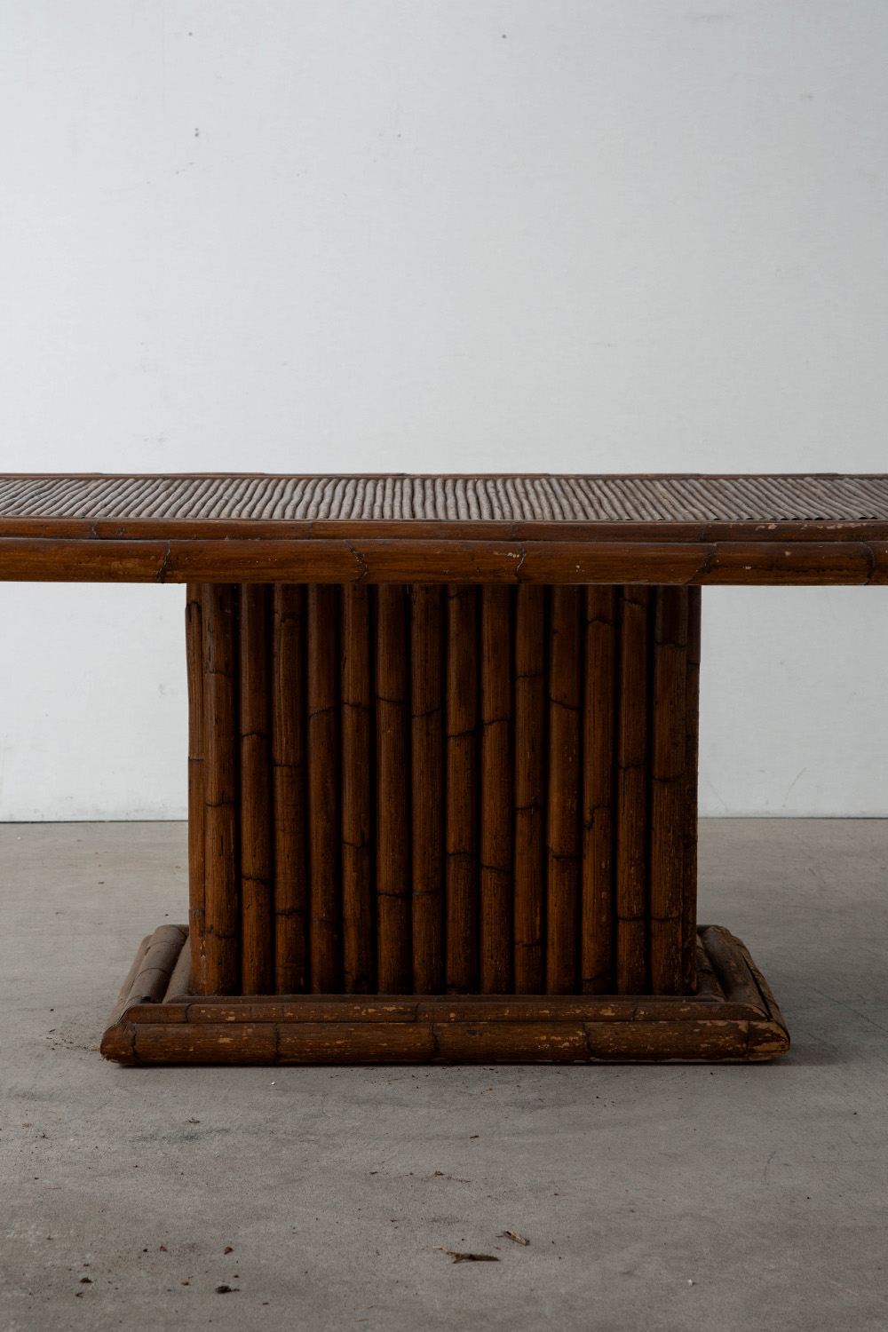 Dining Table in Bamboo and Wood