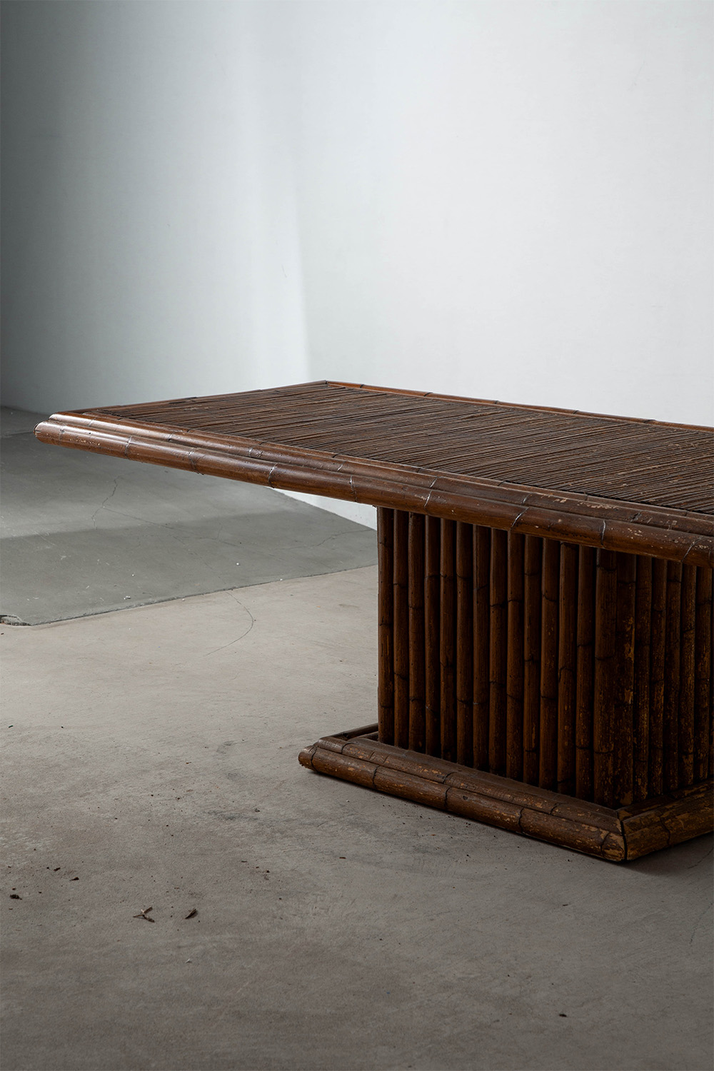 Dining Table in Bamboo and Wood