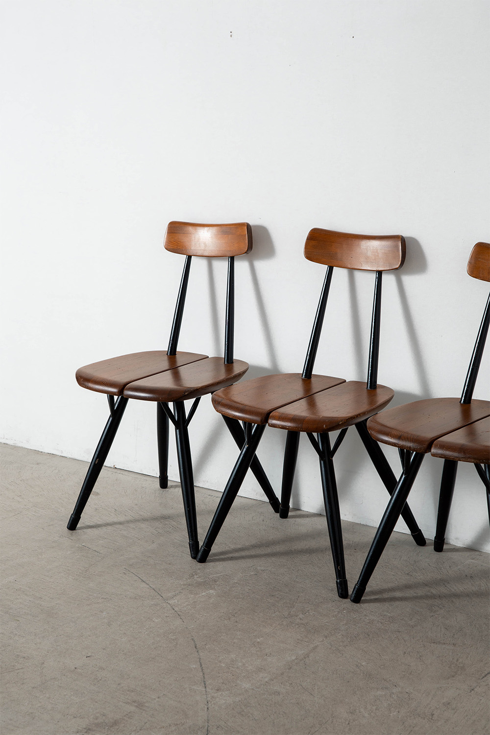 ‘Pirkka’ Chair by Ilmari Tapiovaara for Laukaan Puu in Wood