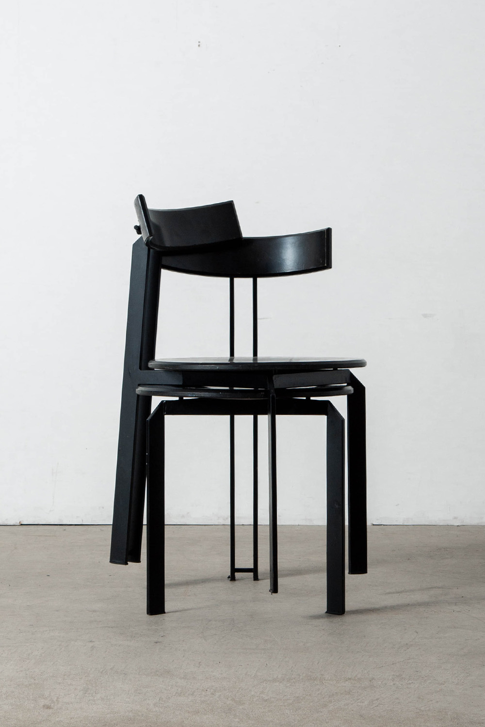 ‘Zeta’ Chair by Martin Haksteen for Harvink in Steel and Wood