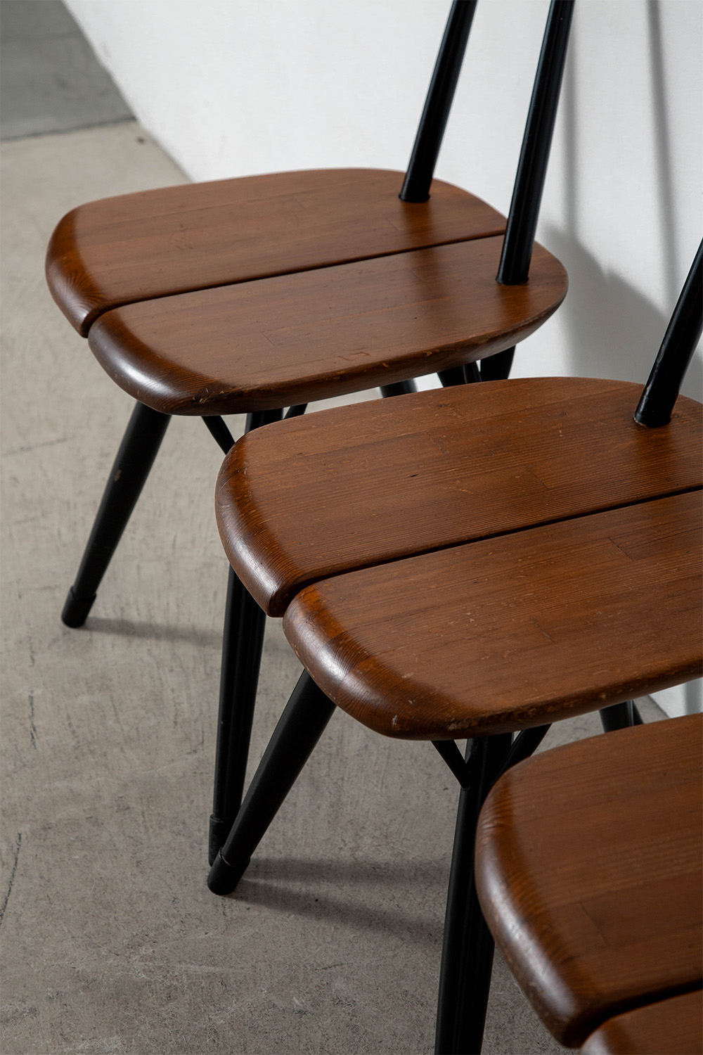 ‘Pirkka’ Chair by Ilmari Tapiovaara for Laukaan Puu in Wood