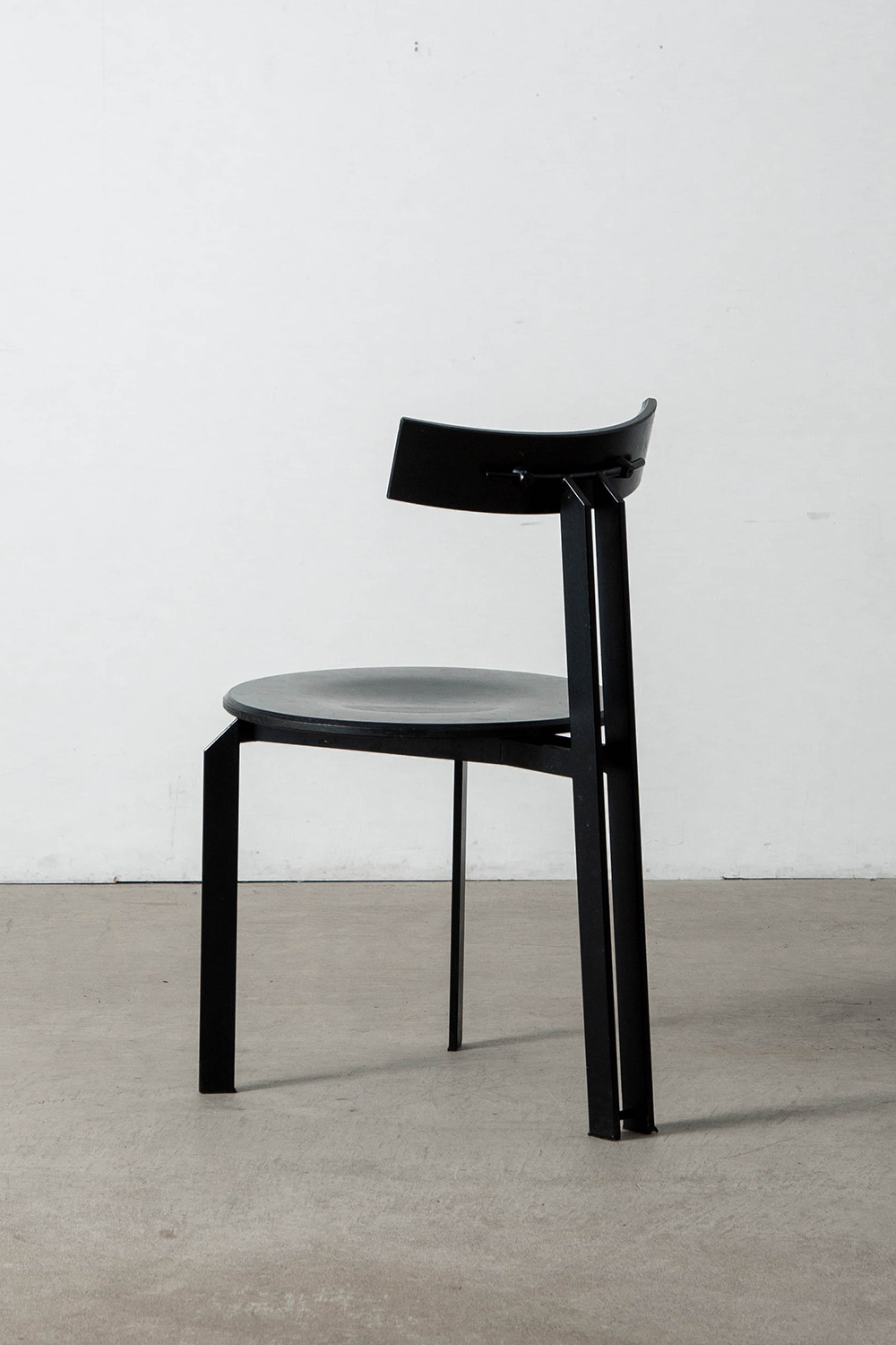 ‘Zeta’ Chair by Martin Haksteen for Harvink in Steel and Wood