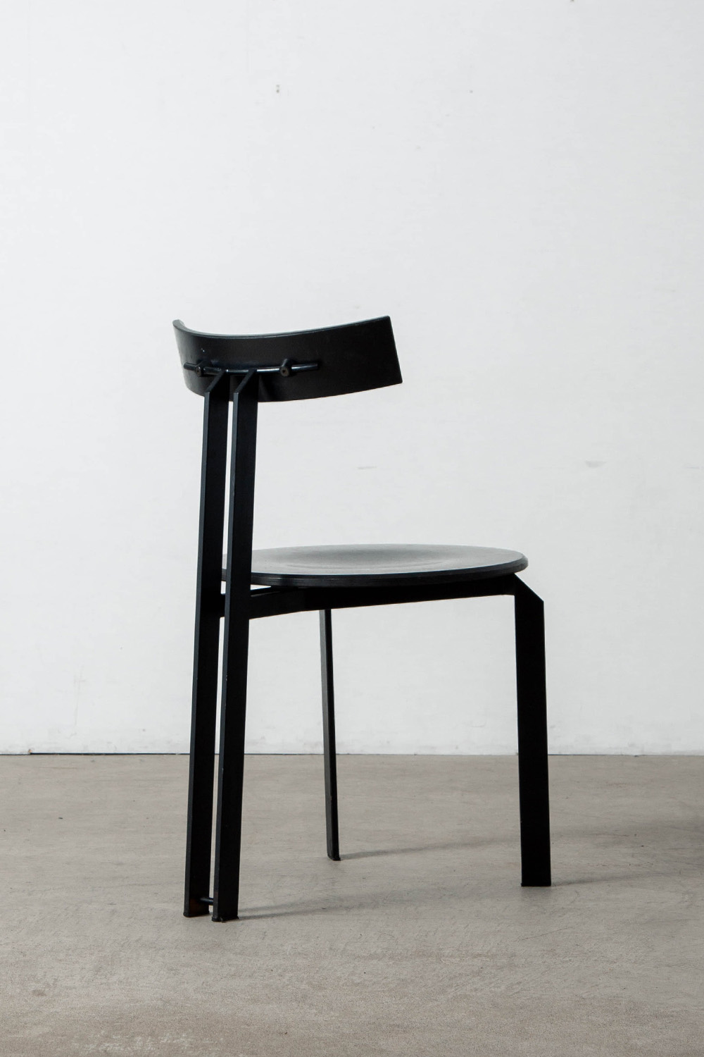 ‘Zeta’ Chair by Martin Haksteen for Harvink in Steel and Wood