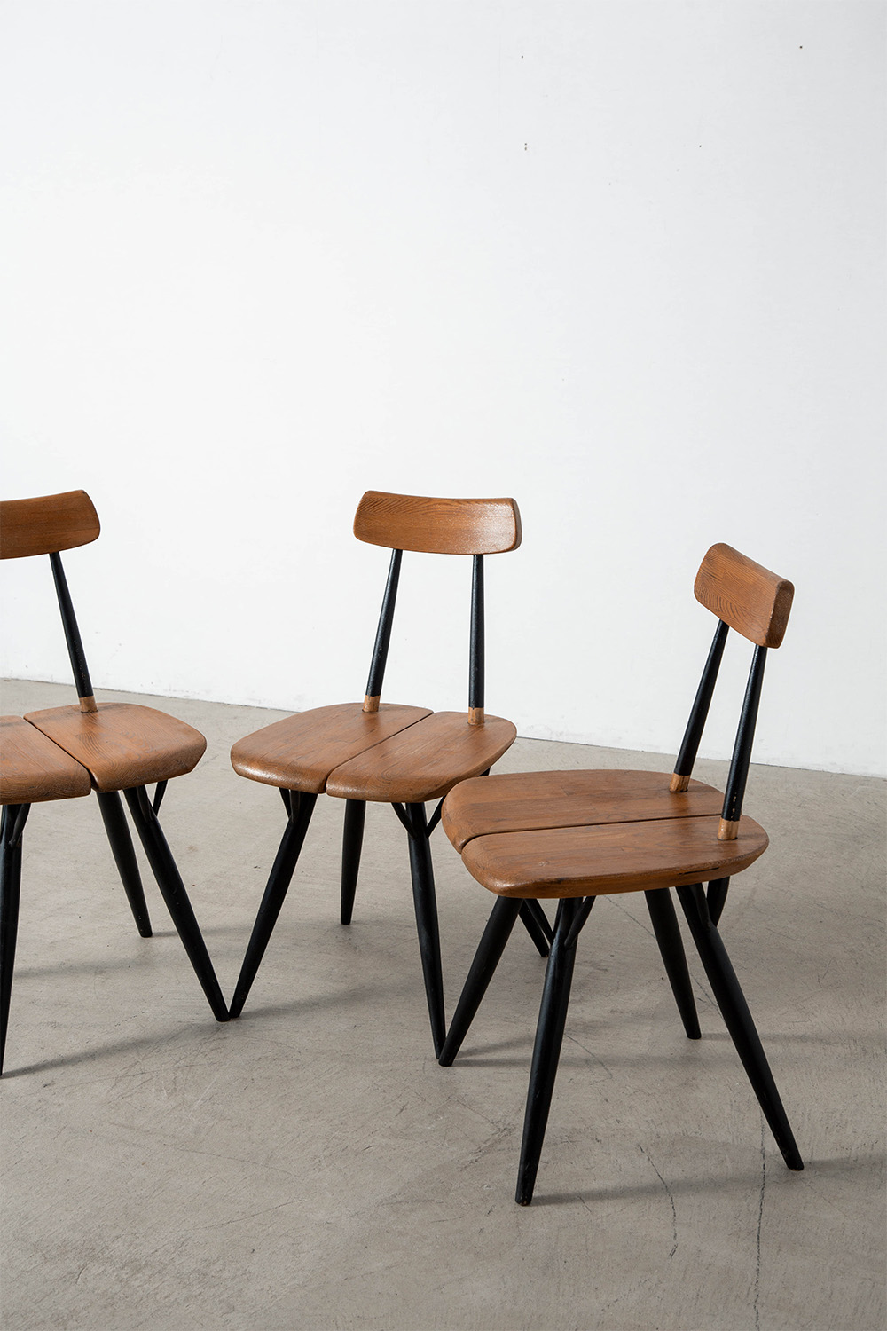 ‘Pirkka’ Chair by Ilmari Tapiovaara for Laukaan Puu in Wood