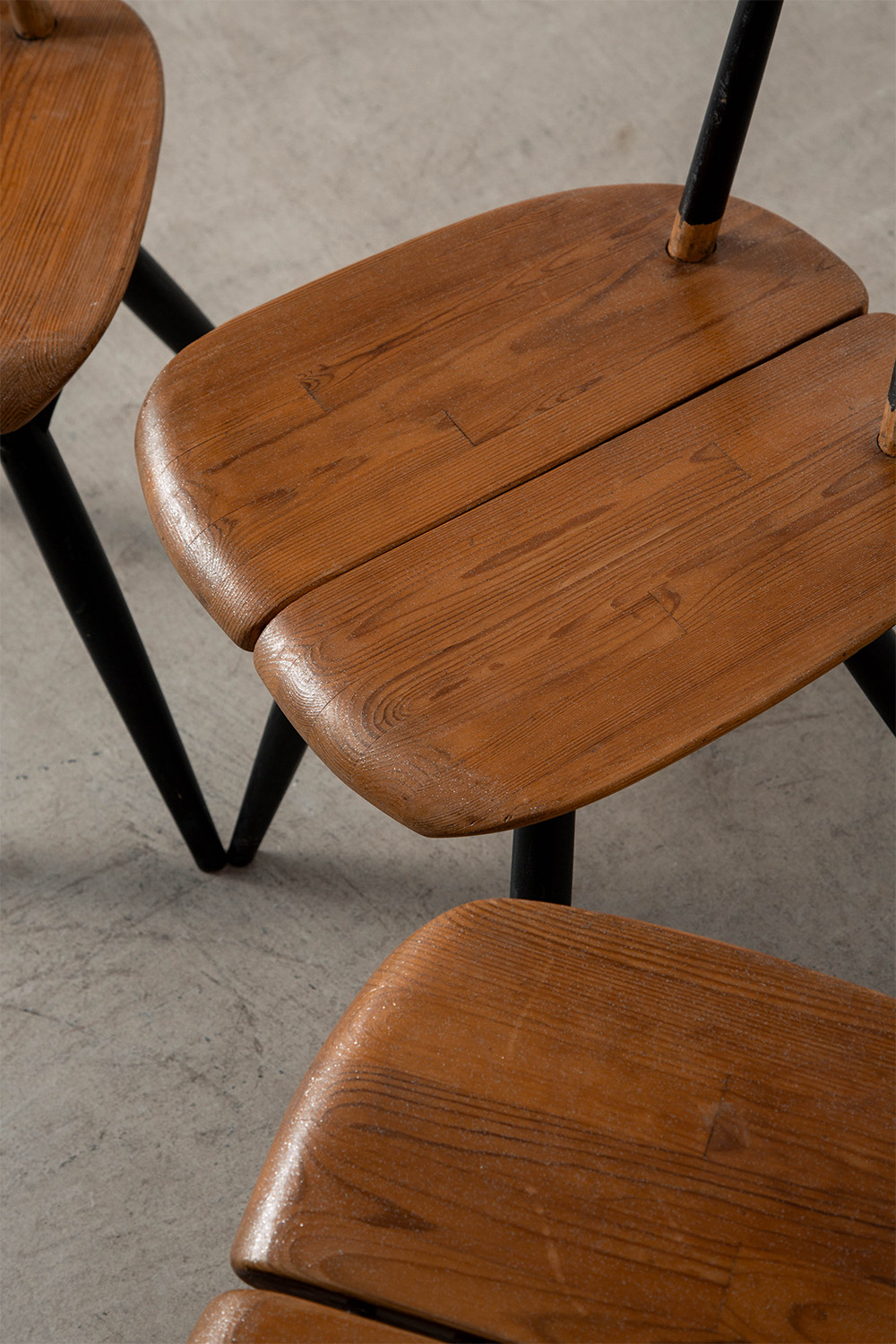 ‘Pirkka’ Chair by Ilmari Tapiovaara for Laukaan Puu in Wood