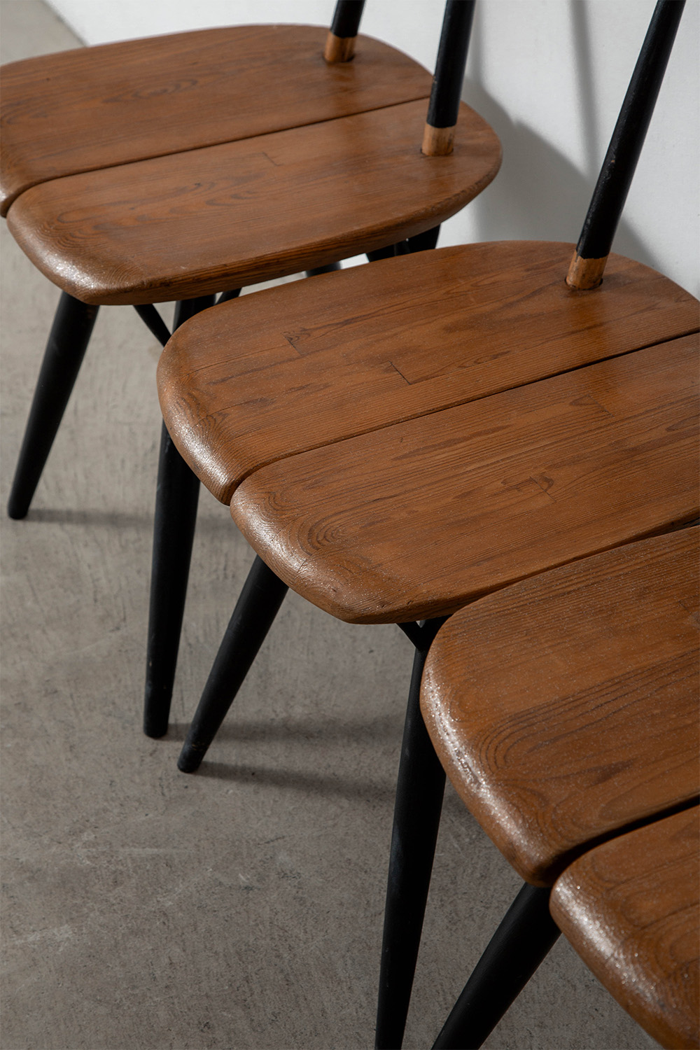 ‘Pirkka’ Chair by Ilmari Tapiovaara for Laukaan Puu in Wood