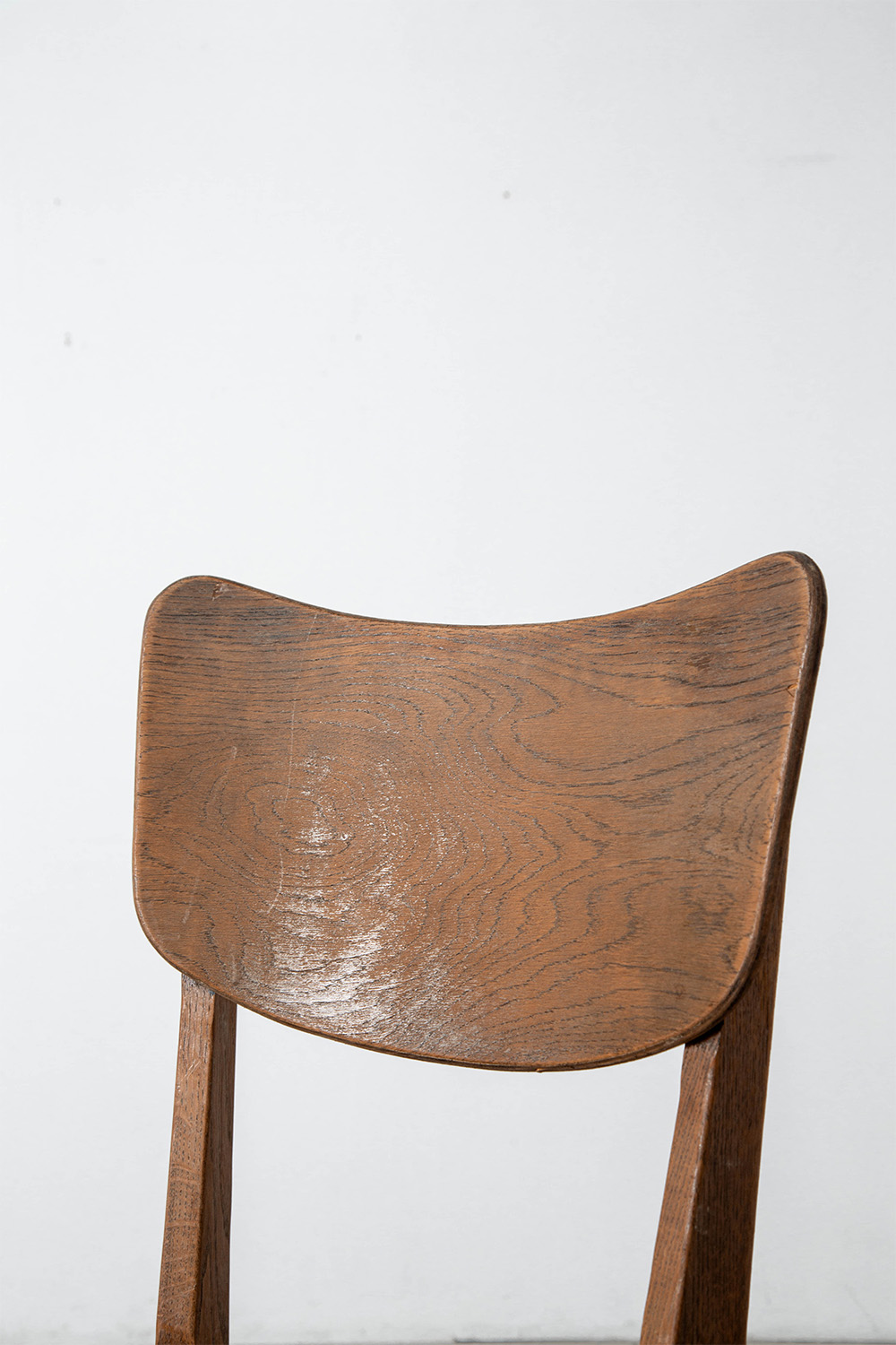 Dining Chair in Oak and Rattan