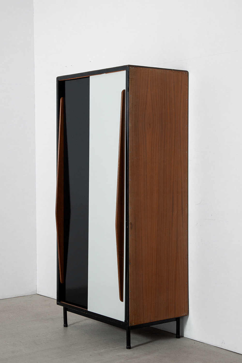 Wardrobe by Willy Van Der Meeren for Tubax in Metal and Wood