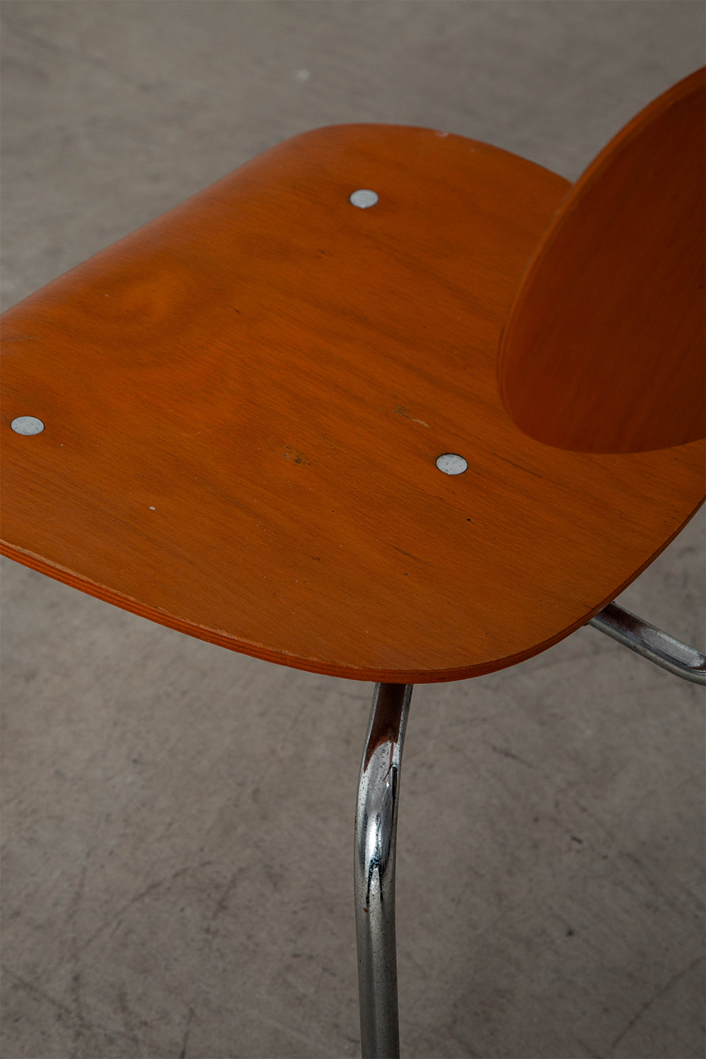 ‘SE 68’ Chair by Egon Eiermann for Wilde + Spieth in Wood and Steel