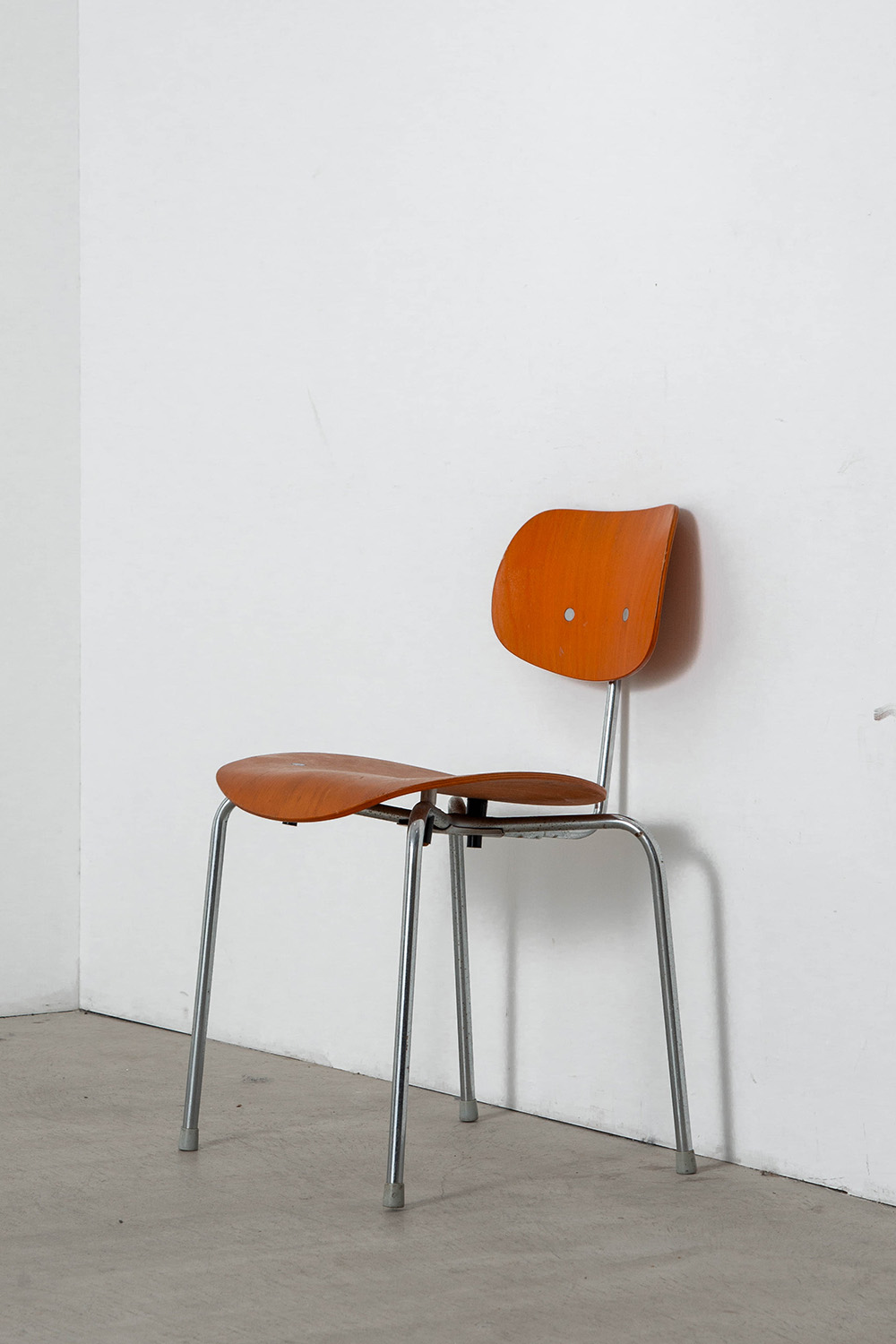 ‘SE 68’ Chair by Egon Eiermann for Wilde + Spieth in Wood and Steel
