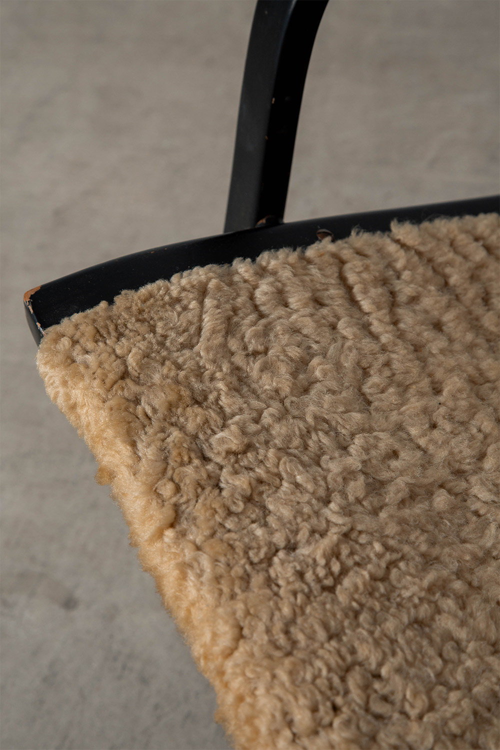 ‘Kurva’ Lounge Chair by Yngve Ekstrom in Fabric and Wood