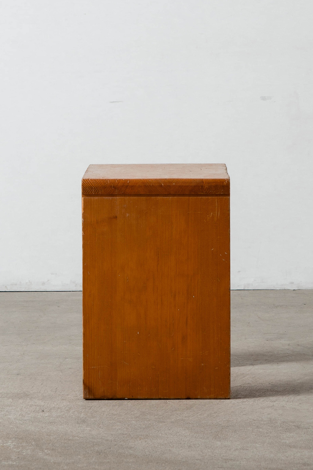 Stool by Charlotte Perriand for Les Arcs in Pine