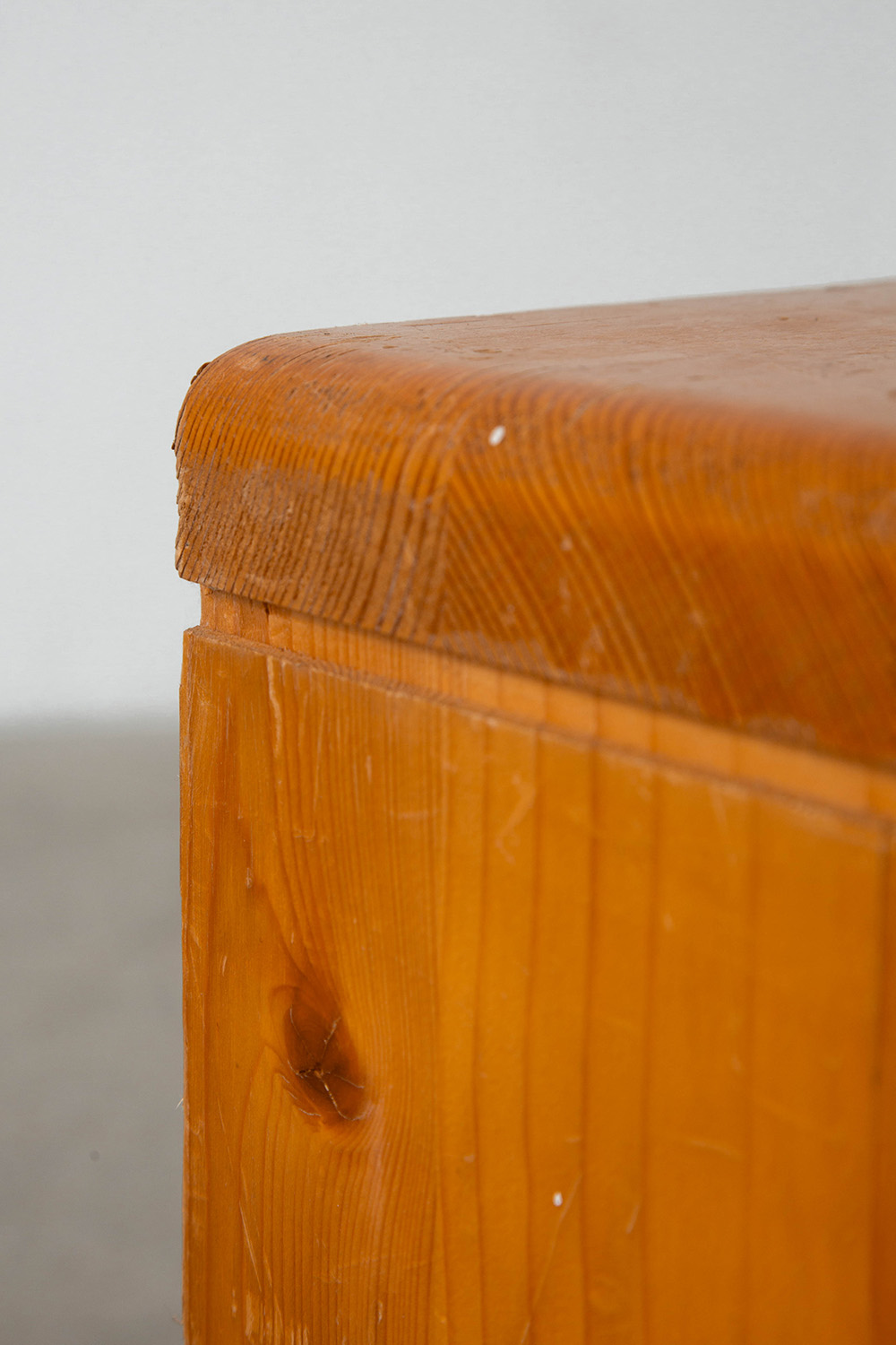 Stool by Charlotte Perriand for Les Arcs in Pine