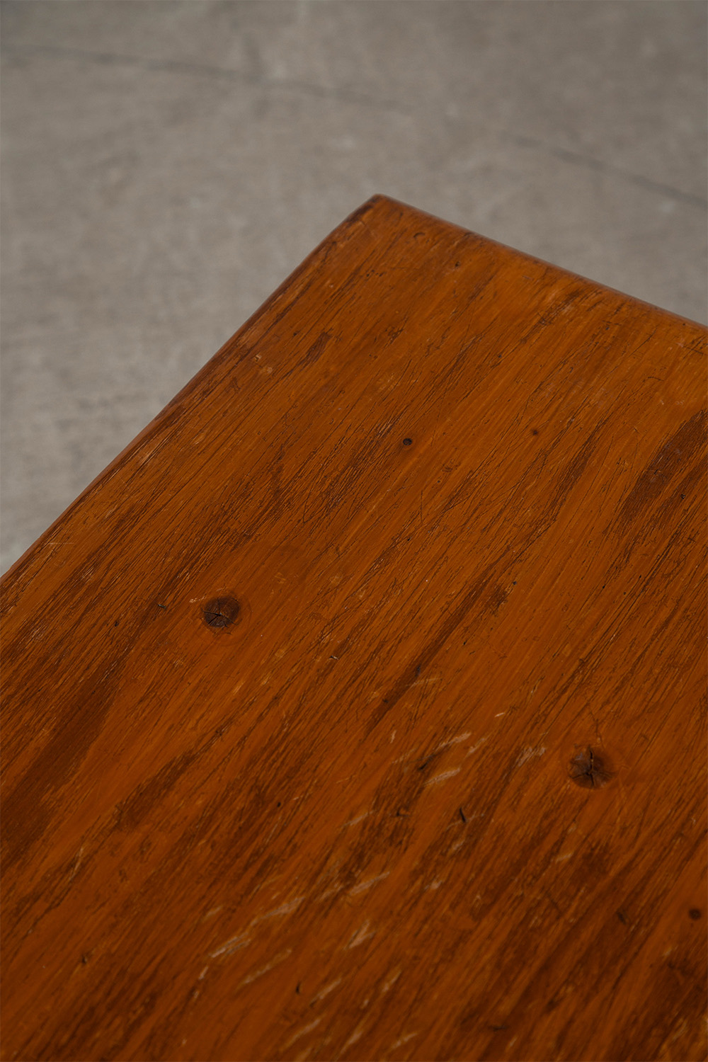 Stool by Charlotte Perriand for Les Arcs in Pine