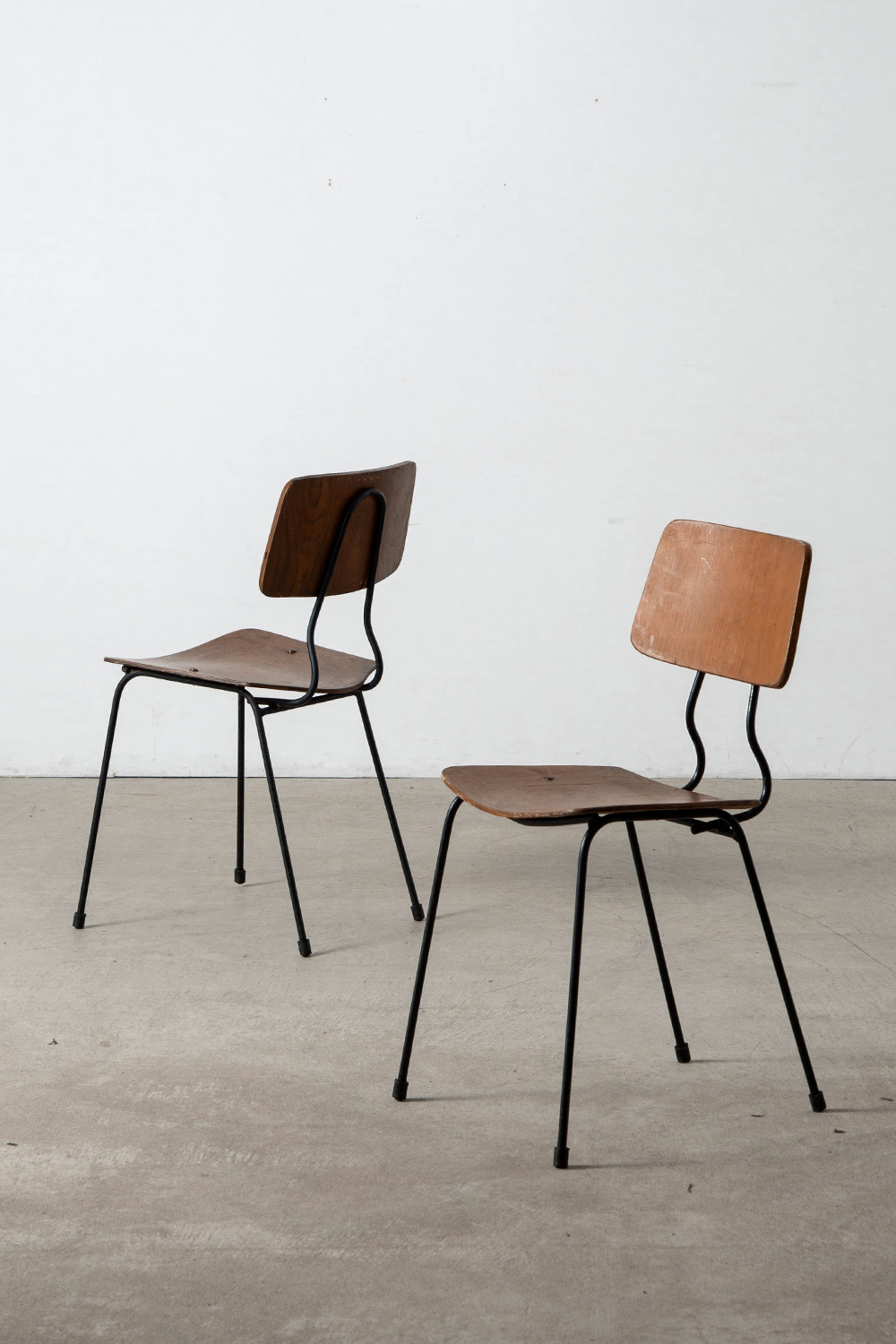 Dining Chair in Wood and Steel