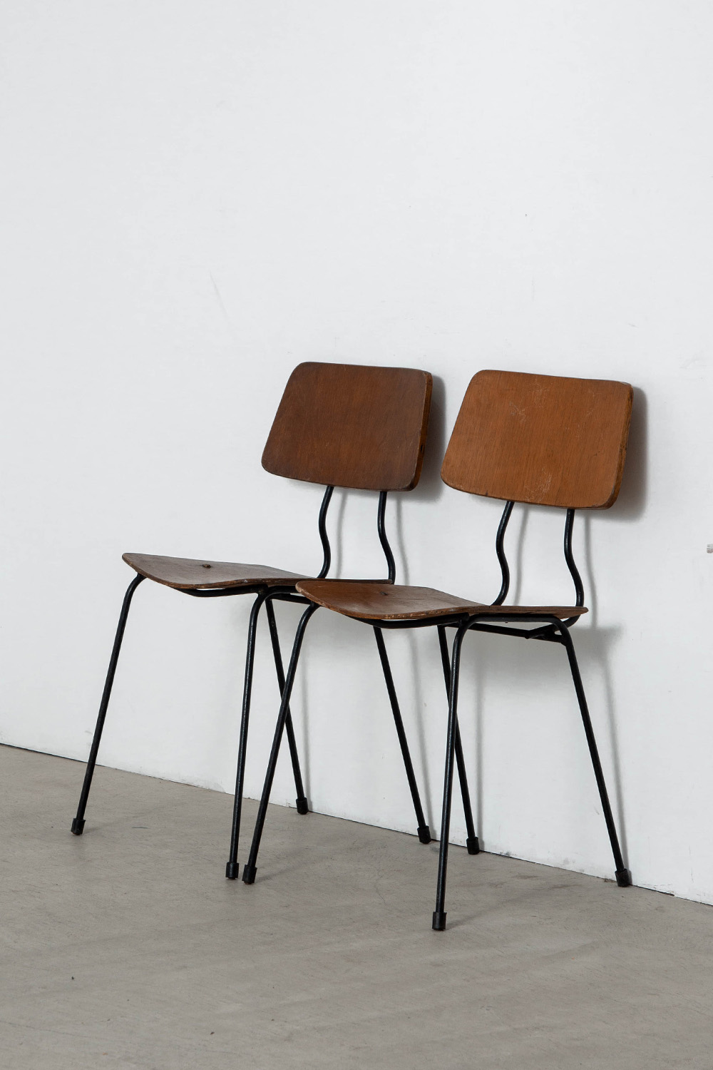 Dining Chair in Wood and Steel