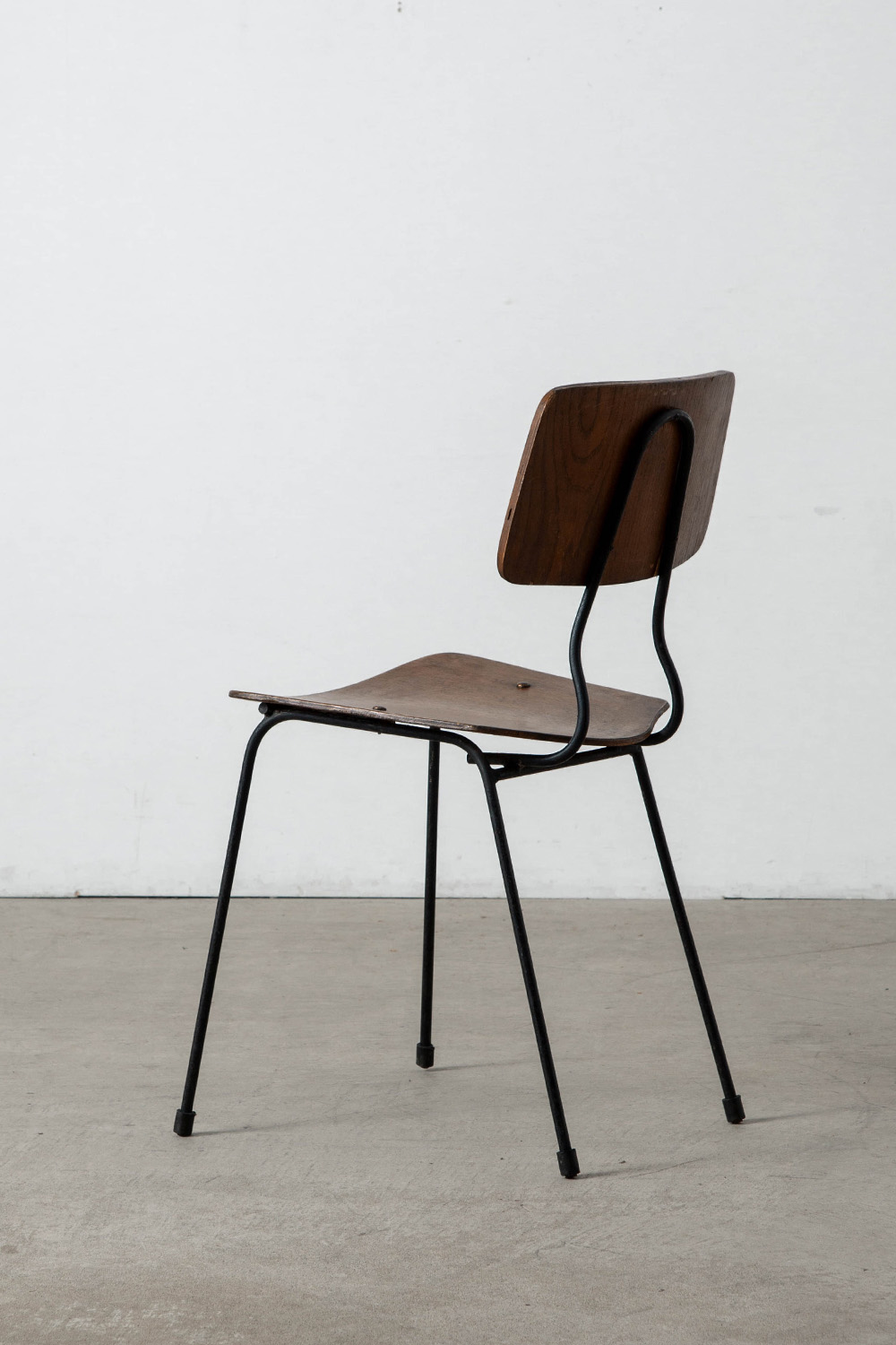 Dining Chair in Wood and Steel