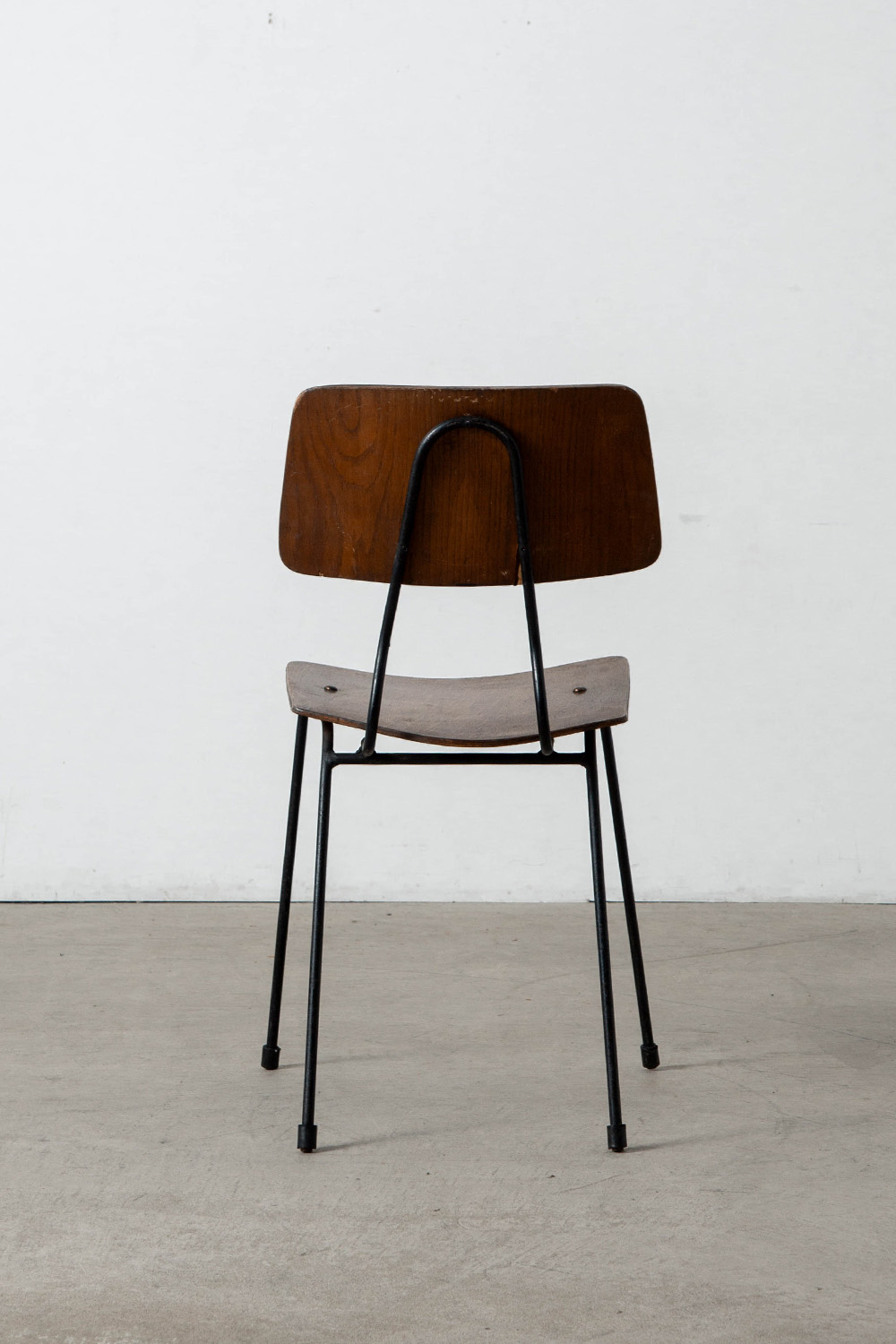 Dining Chair in Wood and Steel