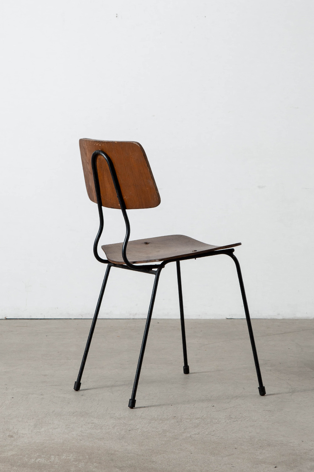 Dining Chair in Wood and Steel