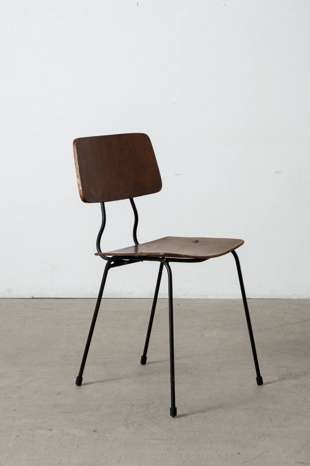 Dining Chair in Wood and Steel